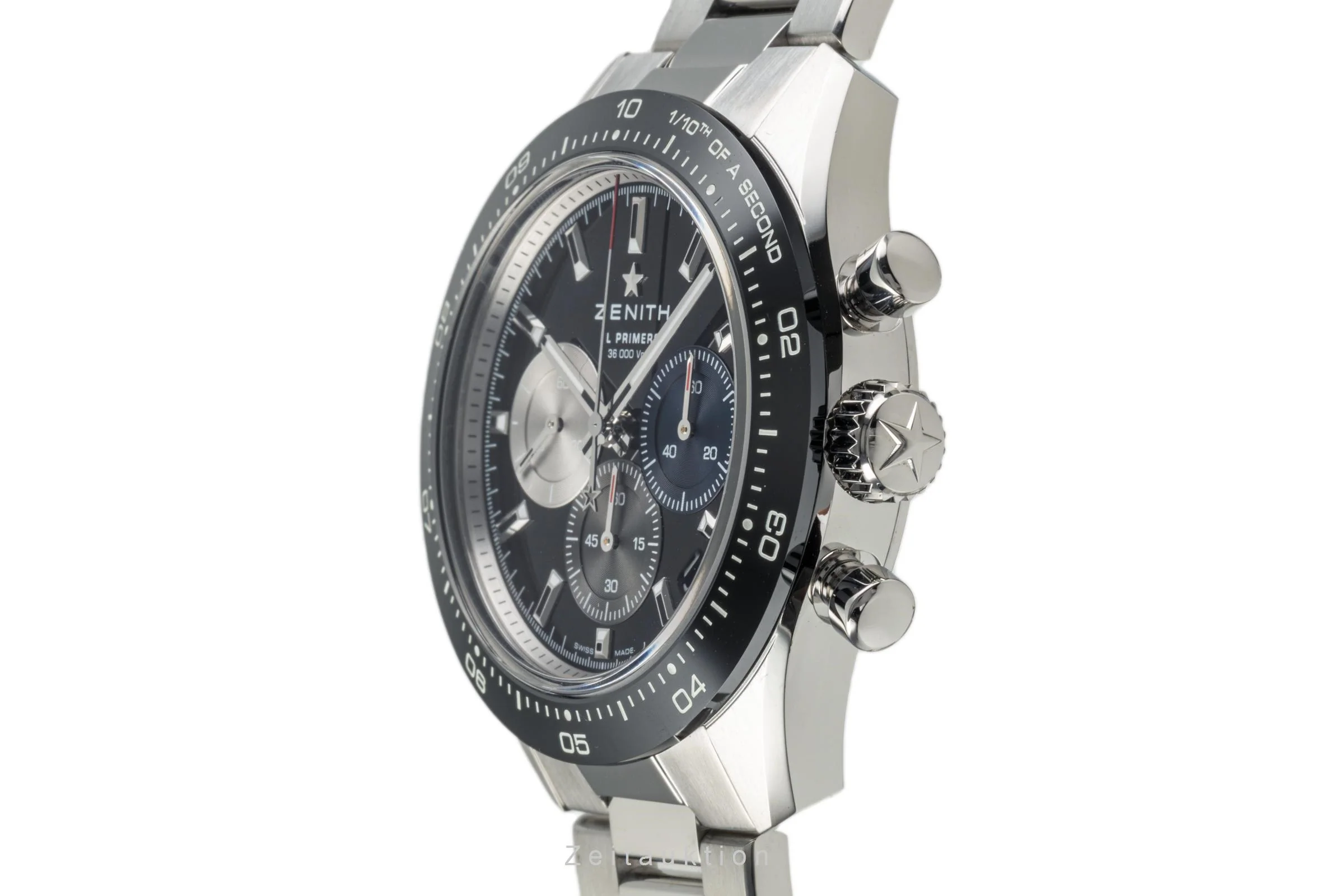 Zenith El Primero chronograph steel automatic men's watch 03.3100.3600/21.M3100 LP: 11800EUR  [2303718] - Image 6