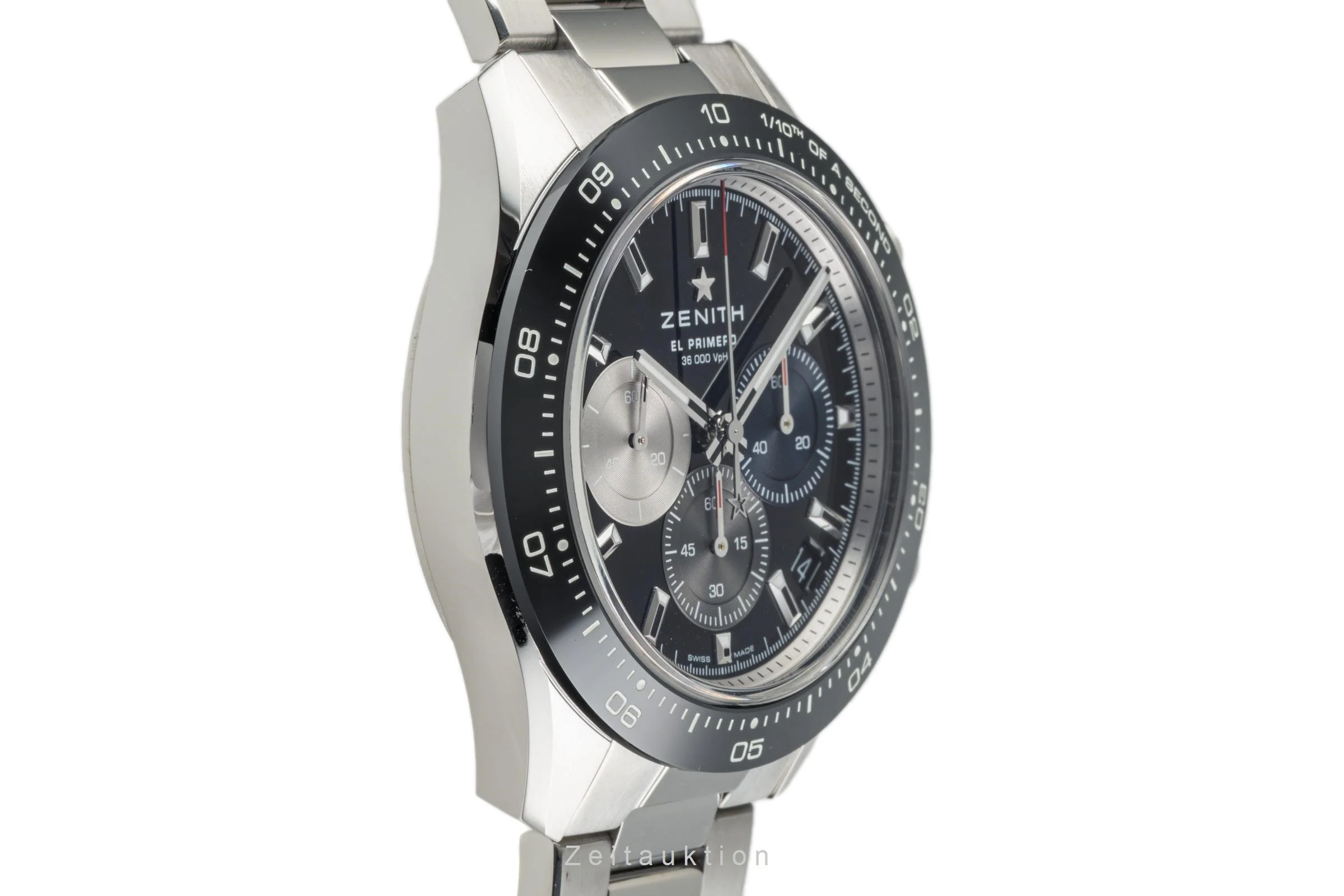 Zenith El Primero chronograph steel automatic men's watch 03.3100.3600/21.M3100 LP: 11800EUR  [2303718] - Image 7