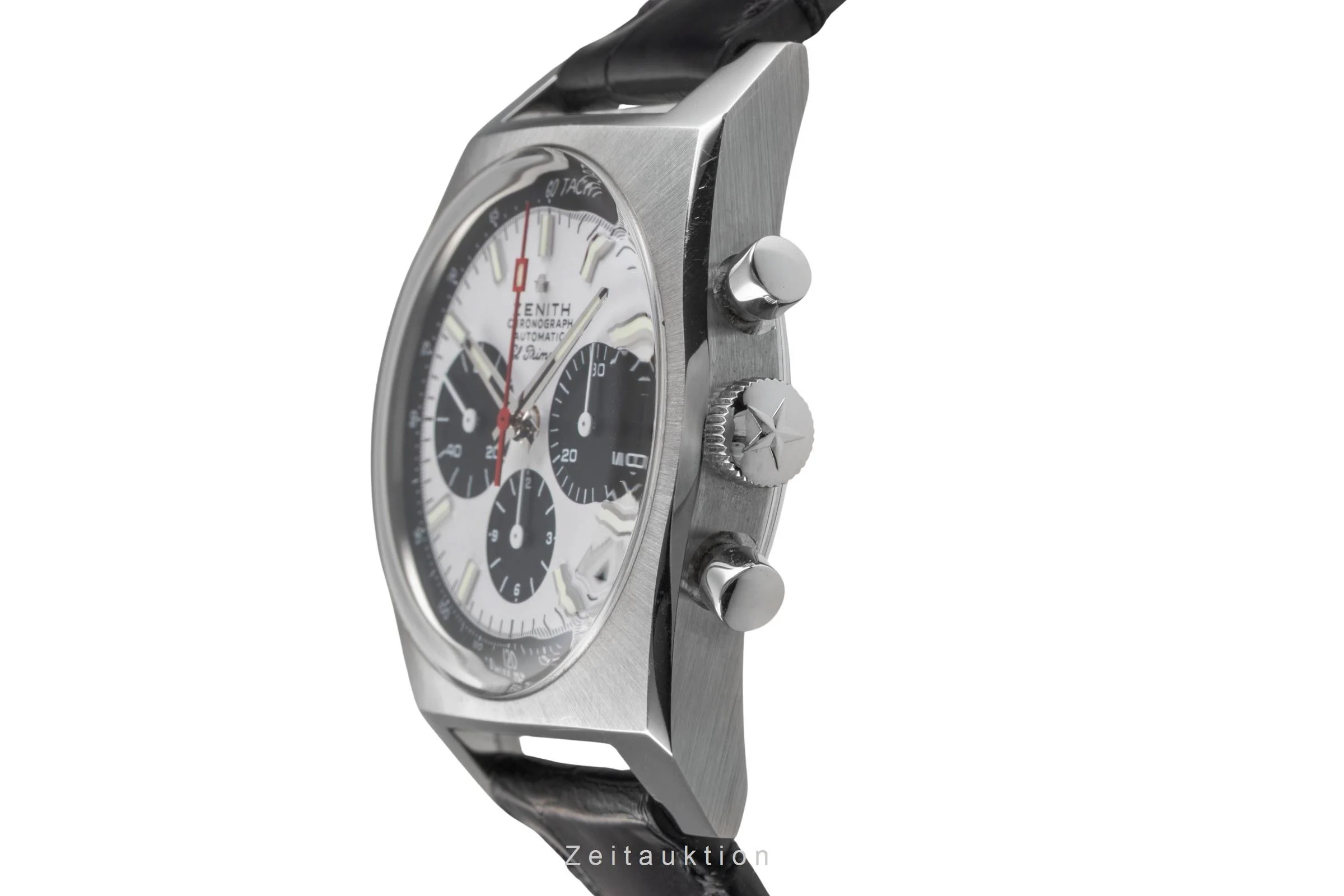 Zenith El Primero chronograph steel automatic men's watch 03.A384.400/21.C815 LP: 9300EUR  [2503131] - Image 7