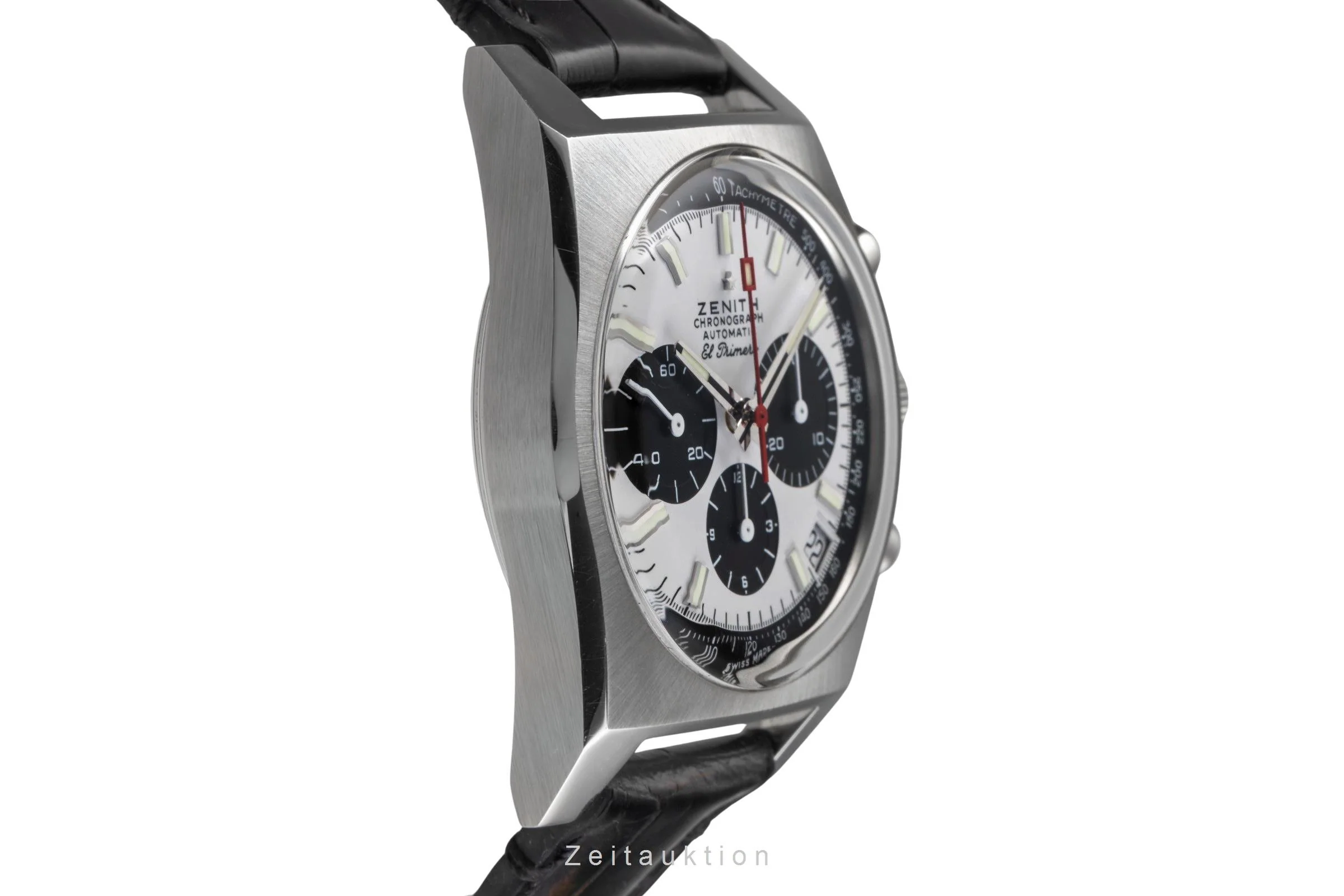 Zenith El Primero chronograph steel automatic men's watch 03.A384.400/21.C815 LP: 9300EUR  [2503131] - Image 8