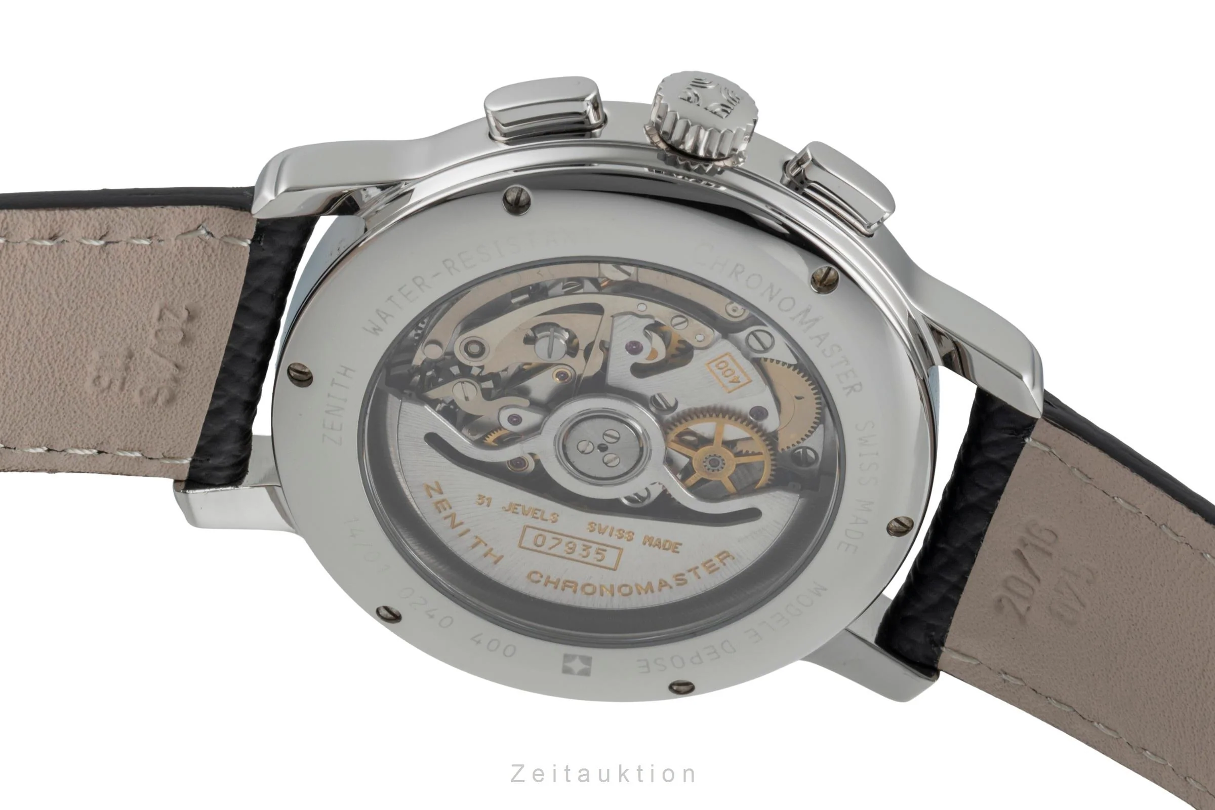 Zenith El Primero chronograph steel automatic men's watch 14/01.0240.400  [2505799] - Image 12