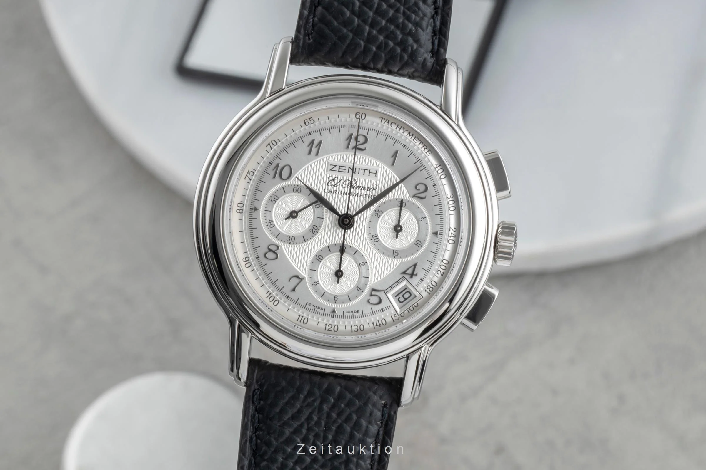 Zenith El Primero chronograph steel automatic men's watch 14/01.0240.400  [2505799] - Image 2