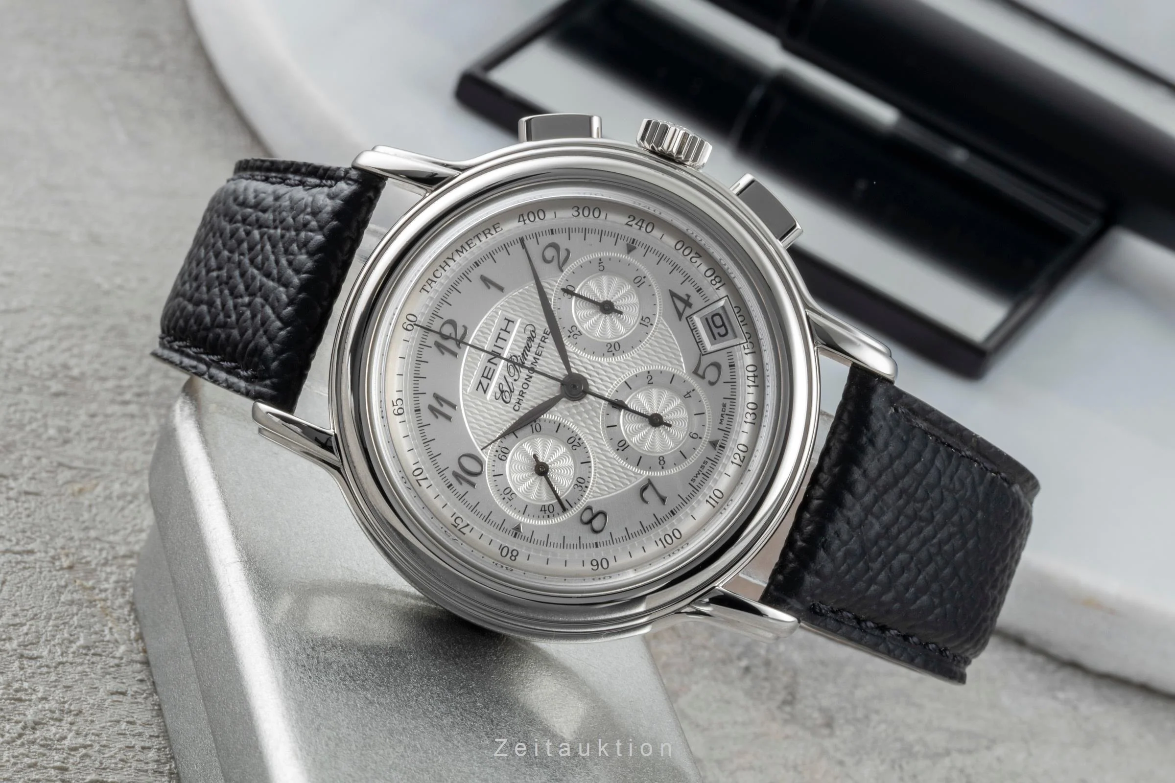 Zenith El Primero chronograph steel automatic men's watch 14/01.0240.400  [2505799] - Image 3