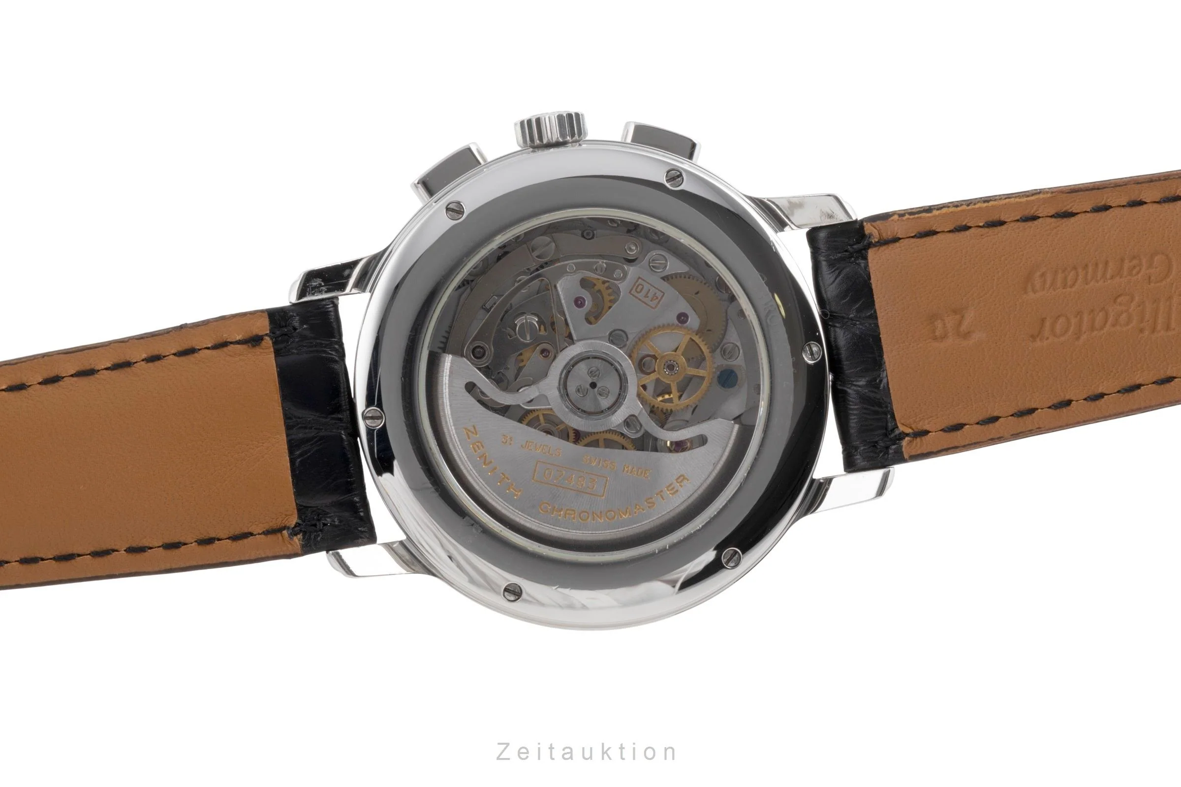 Zenith El Primero chronograph steel automatic men's watch 14/01.0240.410  [2503616] - Image 11