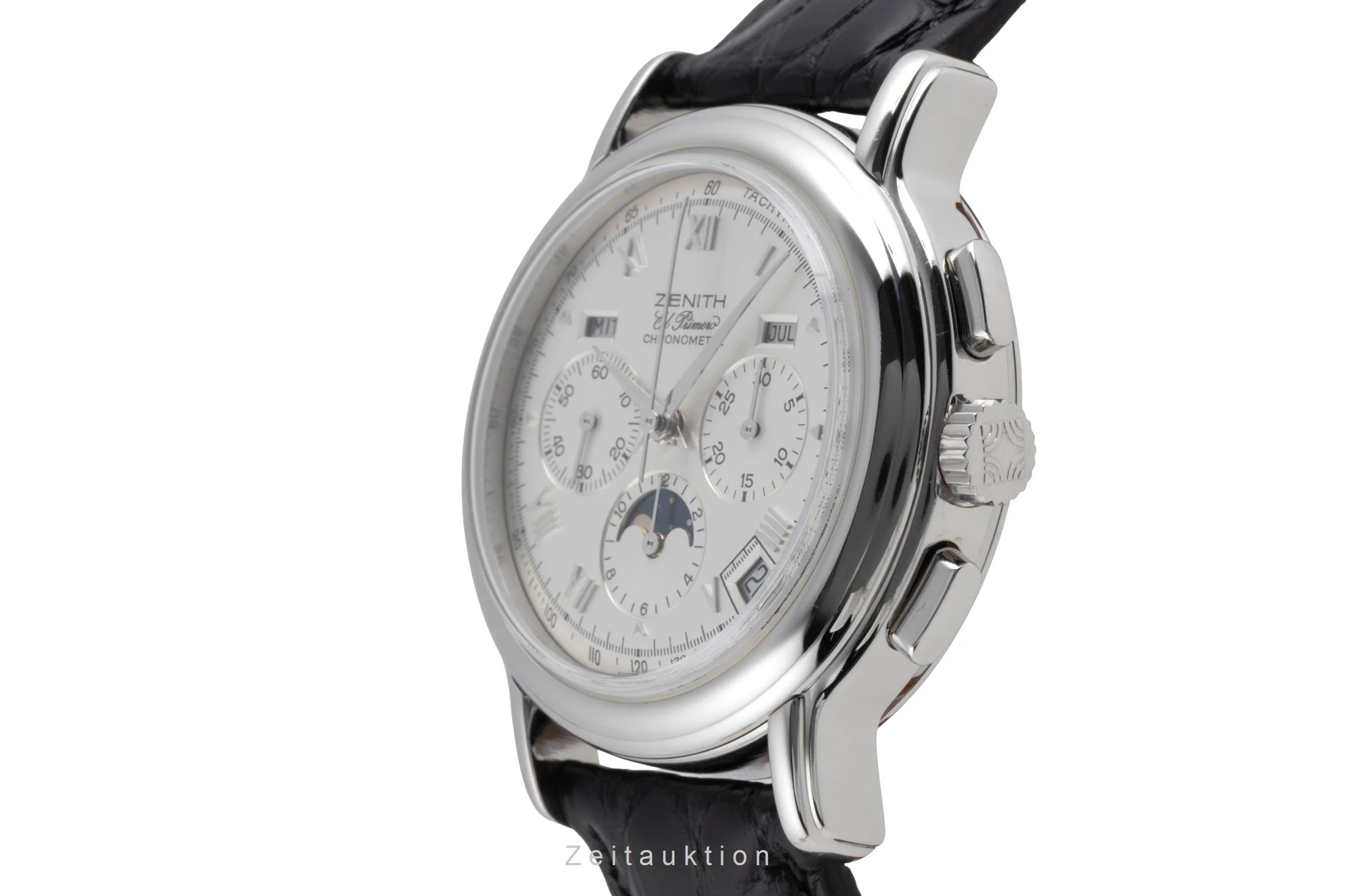 Zenith El Primero chronograph steel automatic men's watch 14/01.0240.410  [2503616] - Image 7