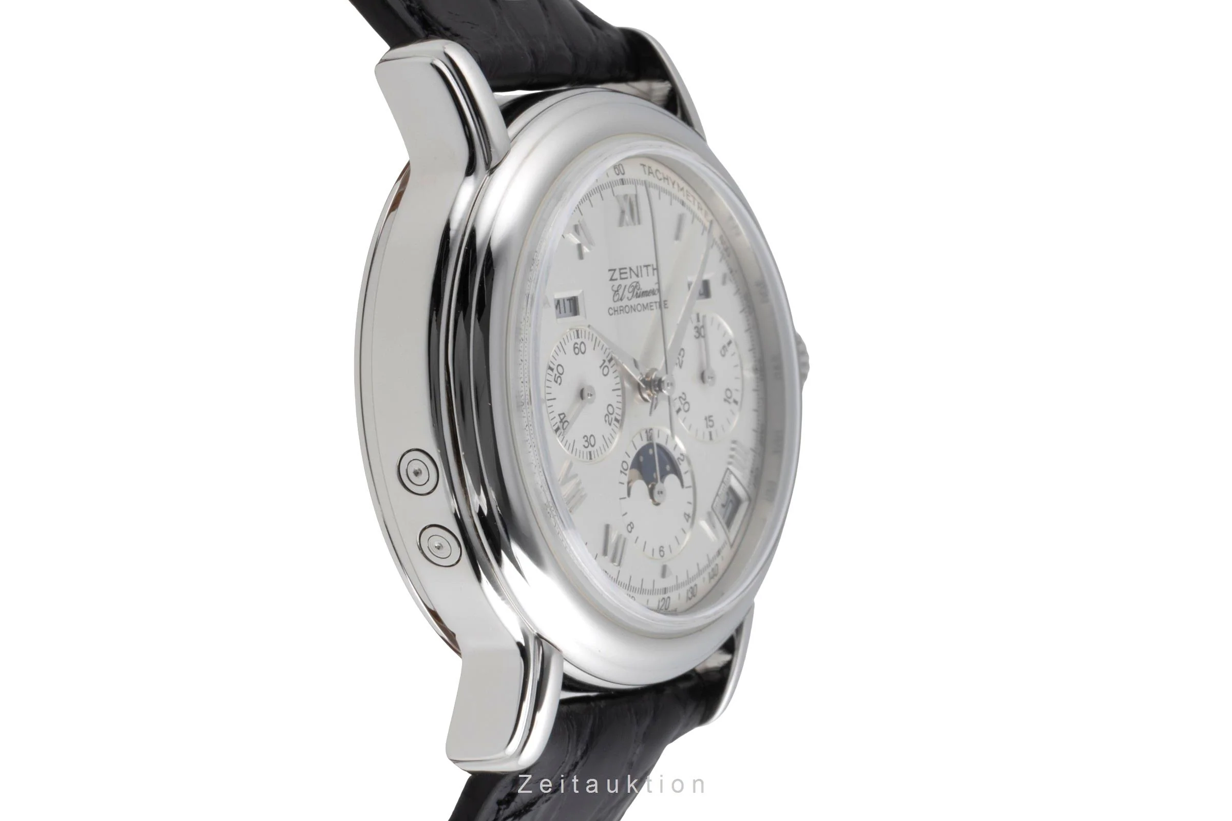 Zenith El Primero chronograph steel automatic men's watch 14/01.0240.410  [2503616] - Image 8