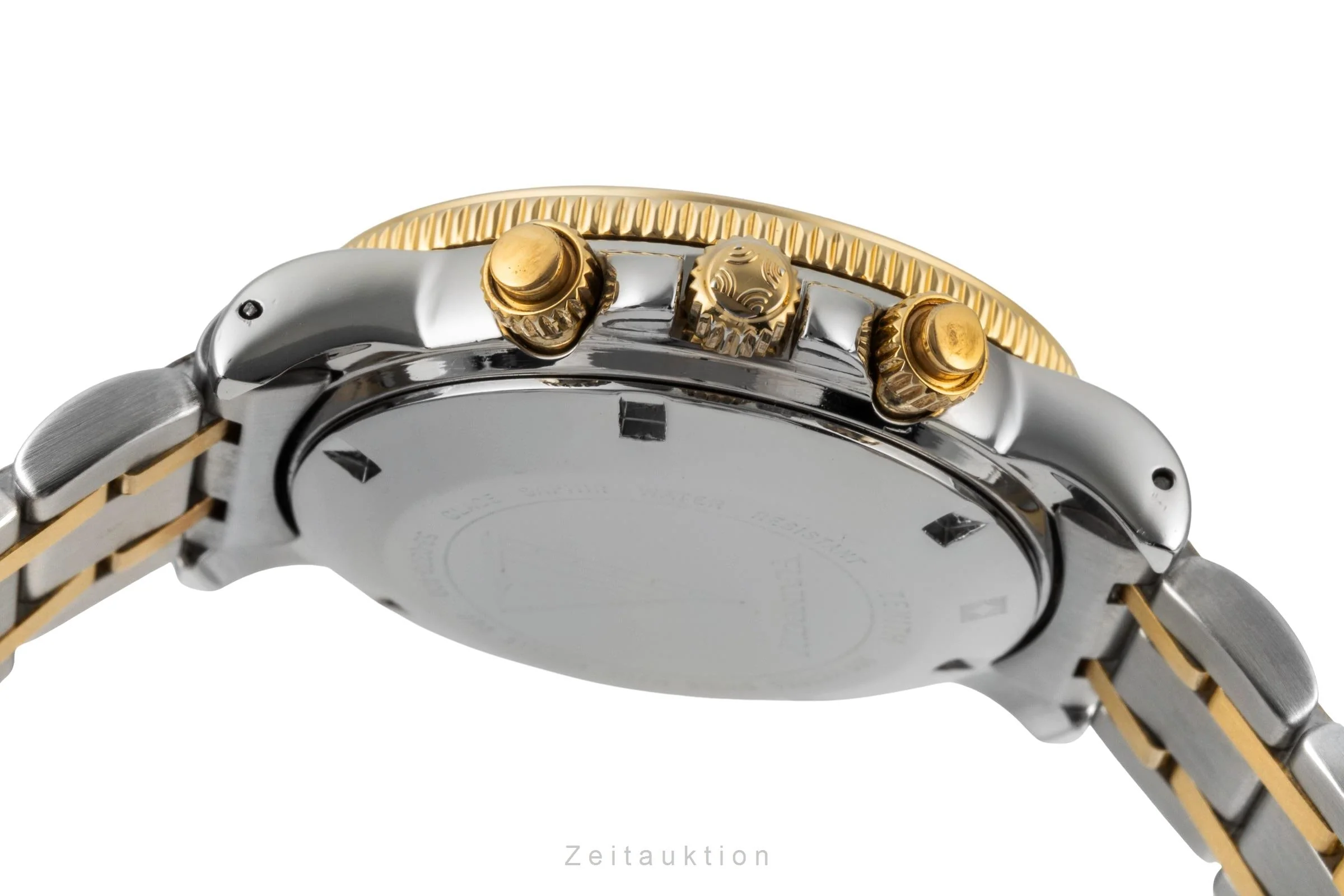 Zenith El Primero chronograph steel / gold automatic men's watch 53-0370-400  [2506369] - Image 12