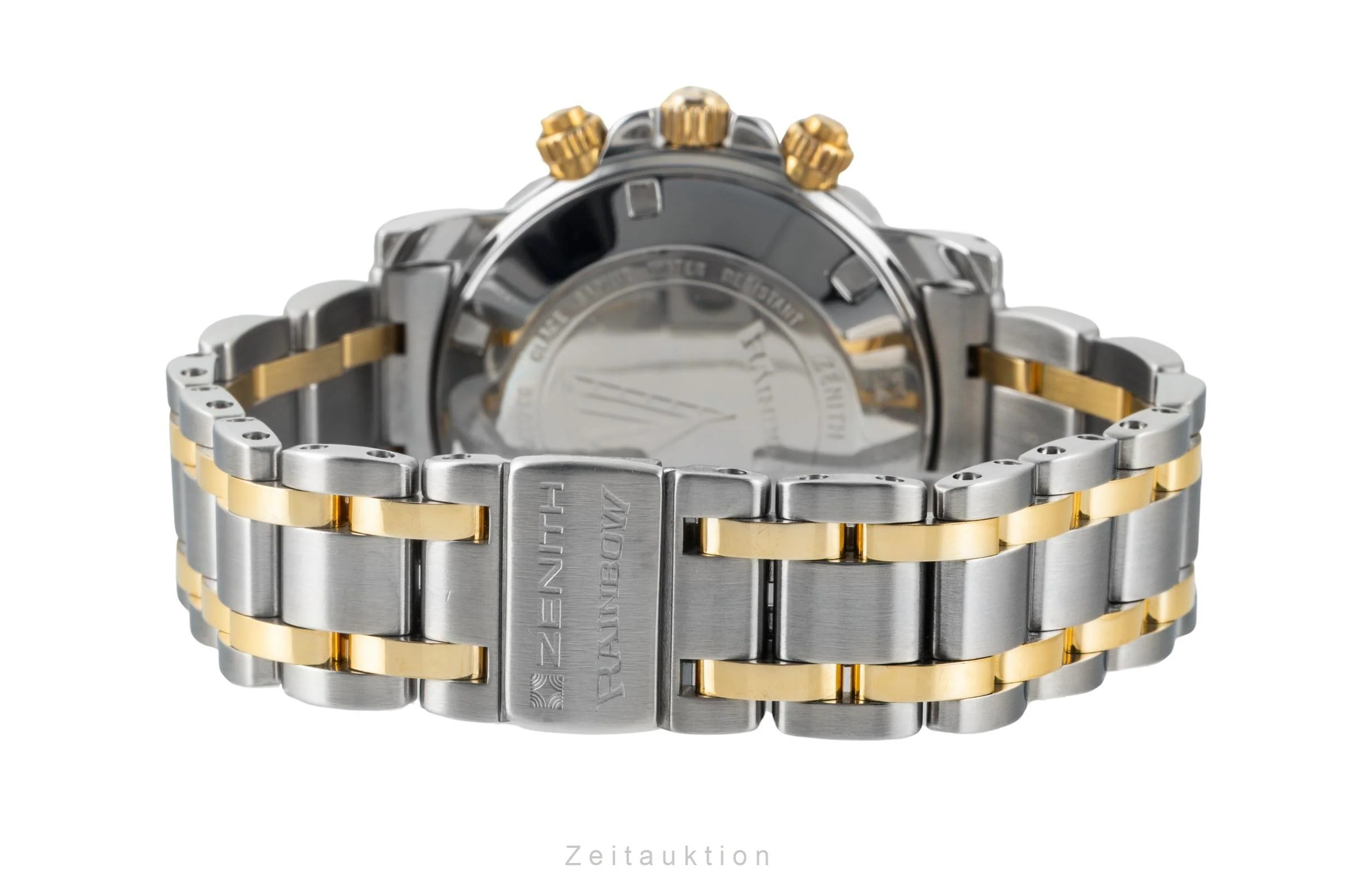 Zenith El Primero chronograph steel / gold automatic men's watch 53-0370-400  [2506369] - Image 13