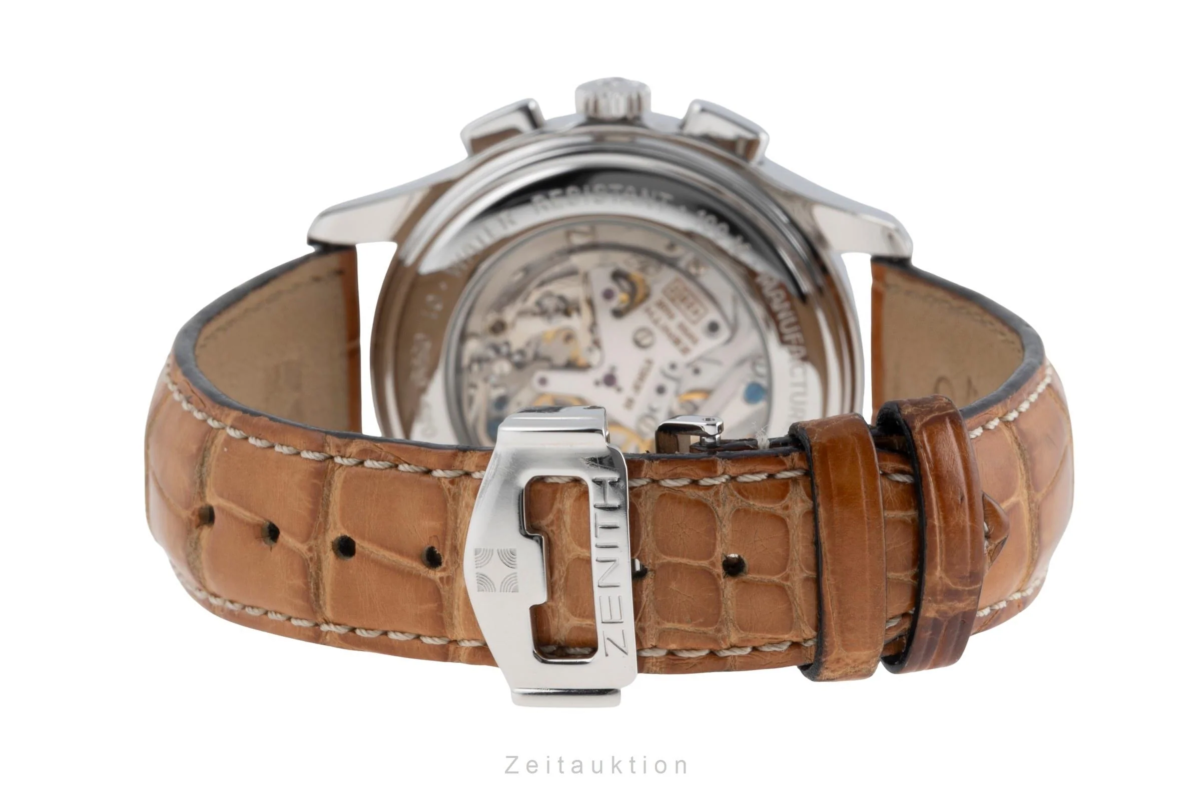 Zenith El Primero chronograph steel manual winding men's watch 01.0500.420  [2503276] - Image 13