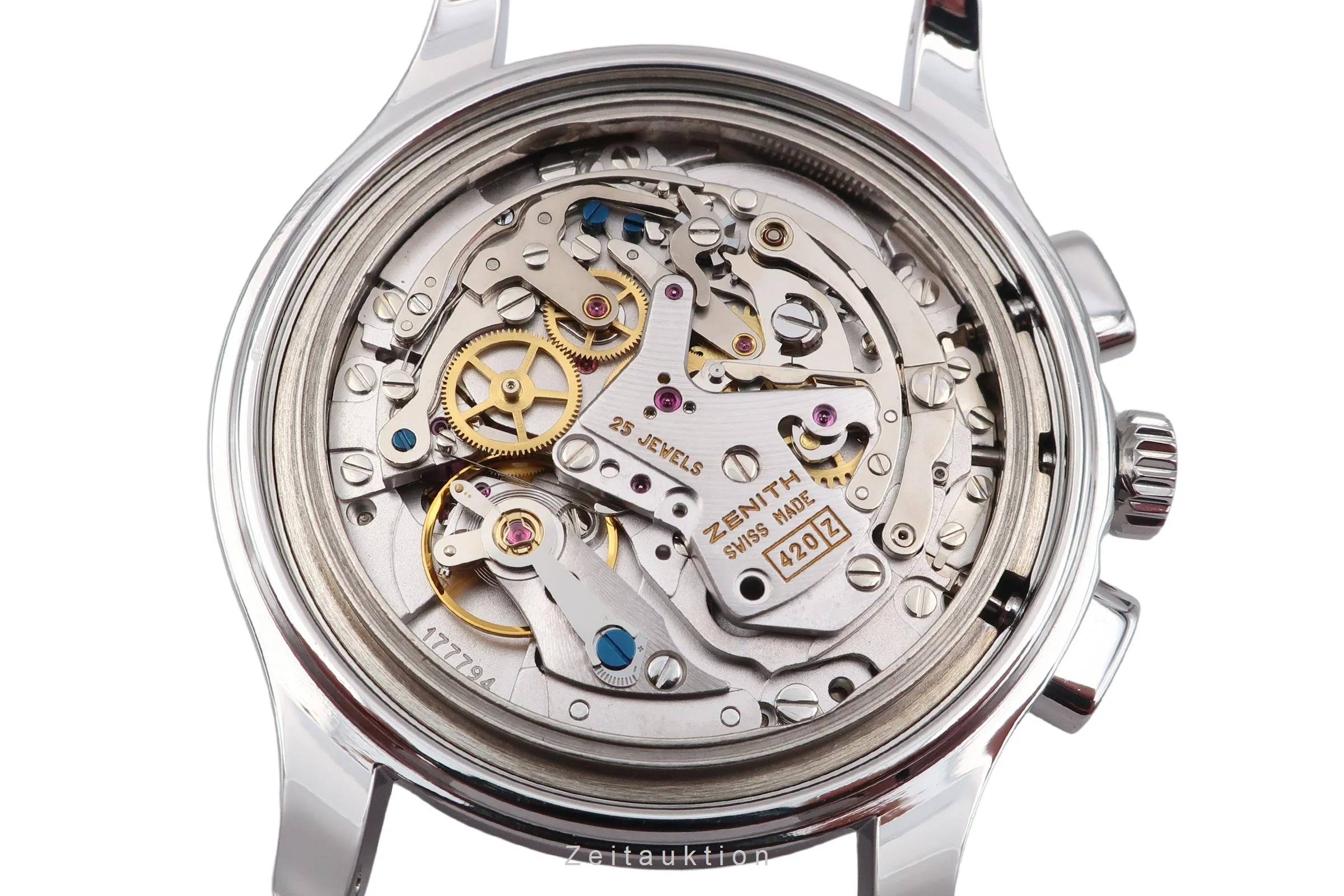 Zenith El Primero chronograph steel manual winding men's watch 01.0500.420  [2503276] - Image 14