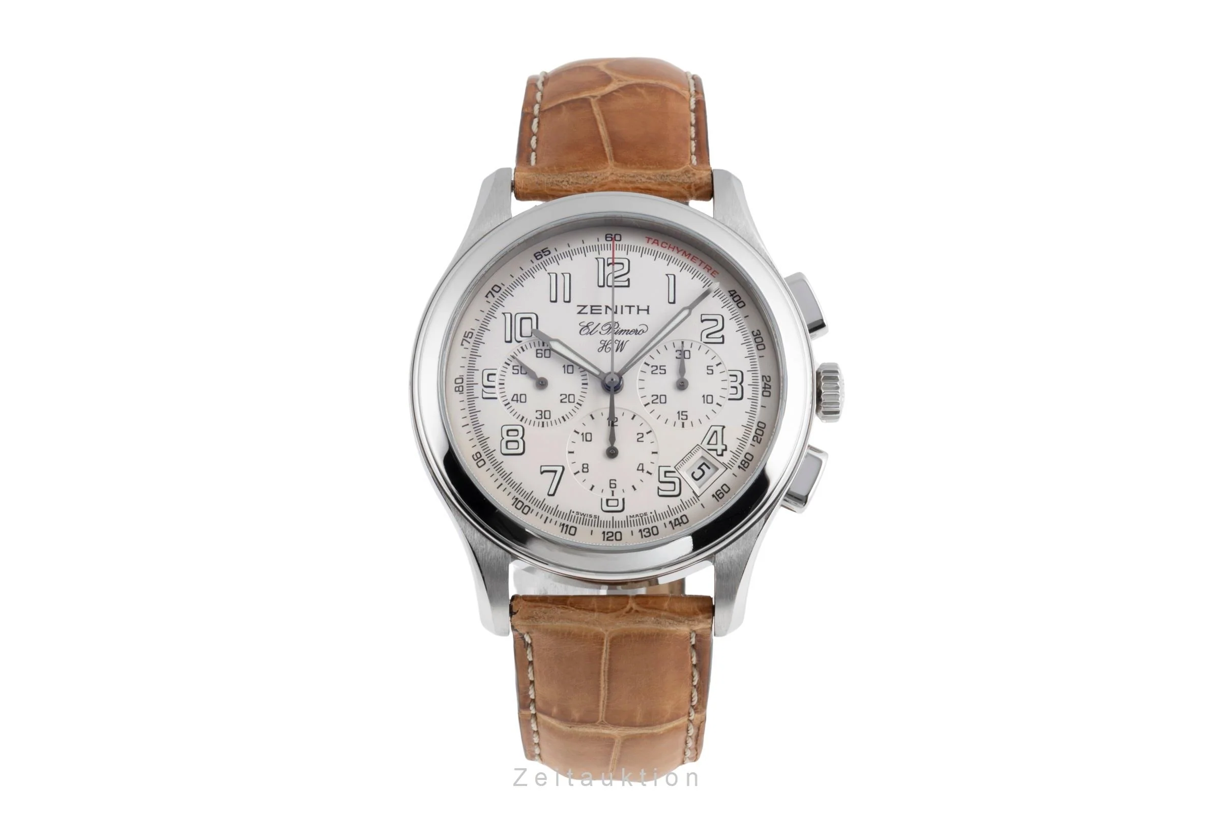 Zenith El Primero chronograph steel manual winding men's watch 01.0500.420  [2503276] - Image 5