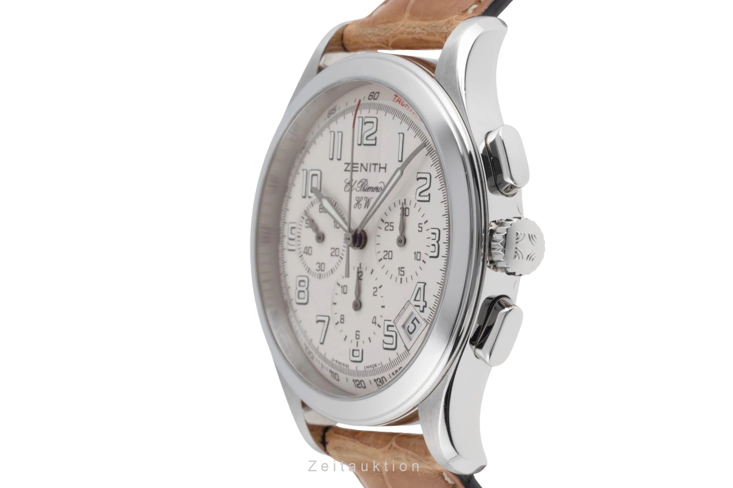 Zenith El Primero chronograph steel manual winding men's watch 01.0500.420  [2503276] - Image 7