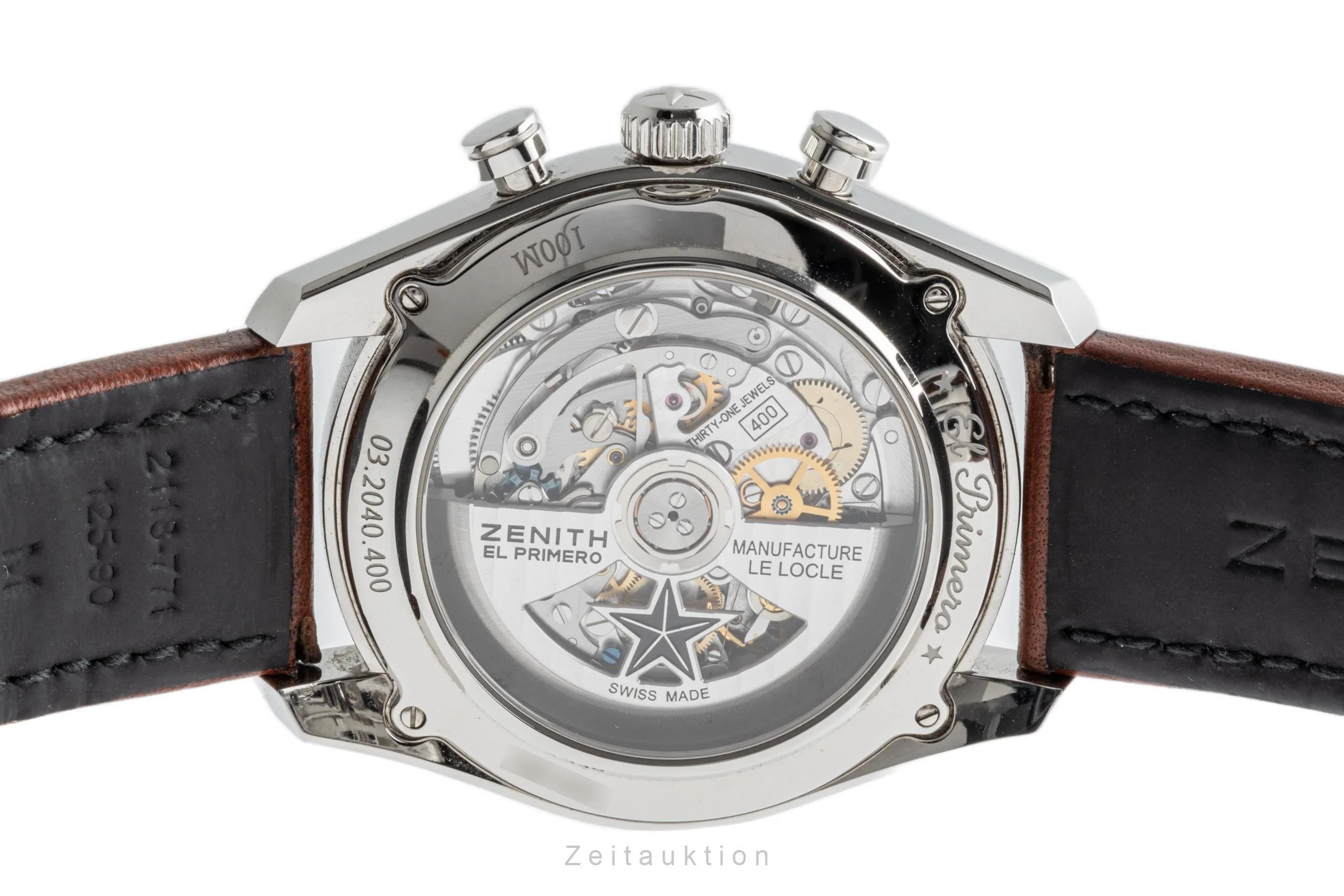 Zenith El Primero steel automatic men's watch 03.2040.400/69.C494 LP: 9900EUR  [2303591] - Image 10