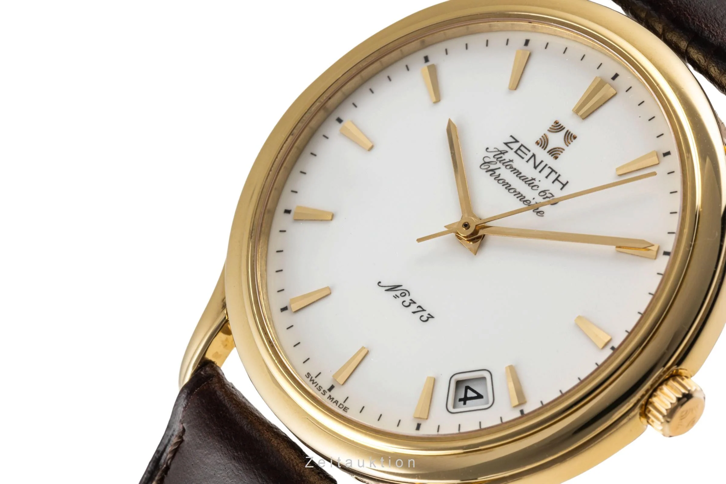 Zenith Elite 18 ct gold automatic men's watch 30.0033.670 Limited  [2305497] - Image 11