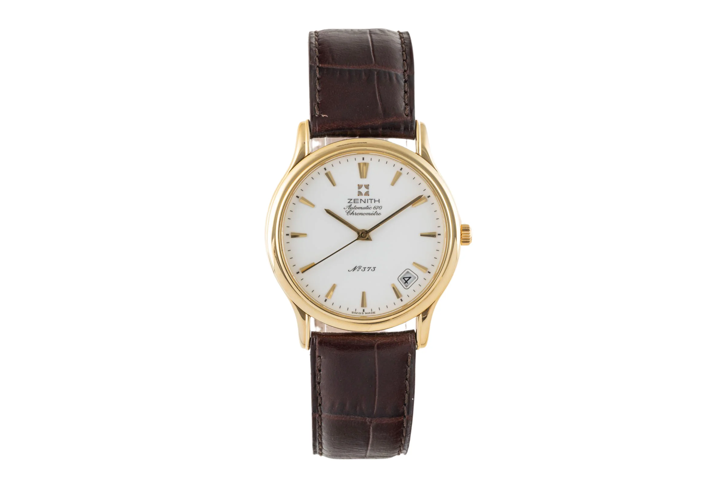 Zenith Elite 18 ct gold automatic men's watch 30.0033.670 Limited  [2305497] - Image 4