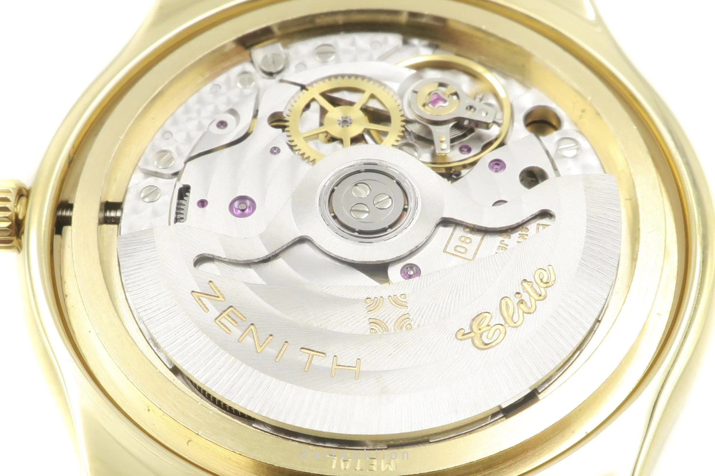 Zenith Elite 18 ct gold automatic men's watch 30.0040.680  [2202024] - Image 3