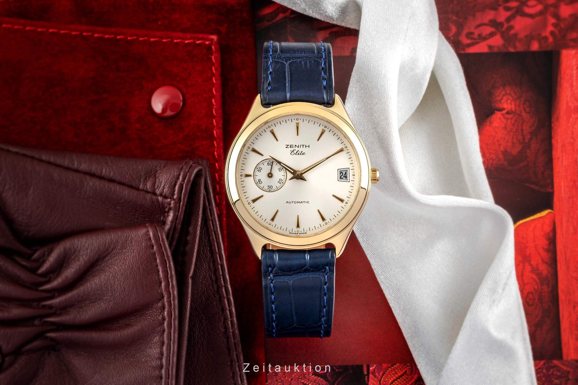 Zenith Elite 18 ct gold automatic men's watch 30.0040.680 LP: 15100EUR  [2402011] - Image 3