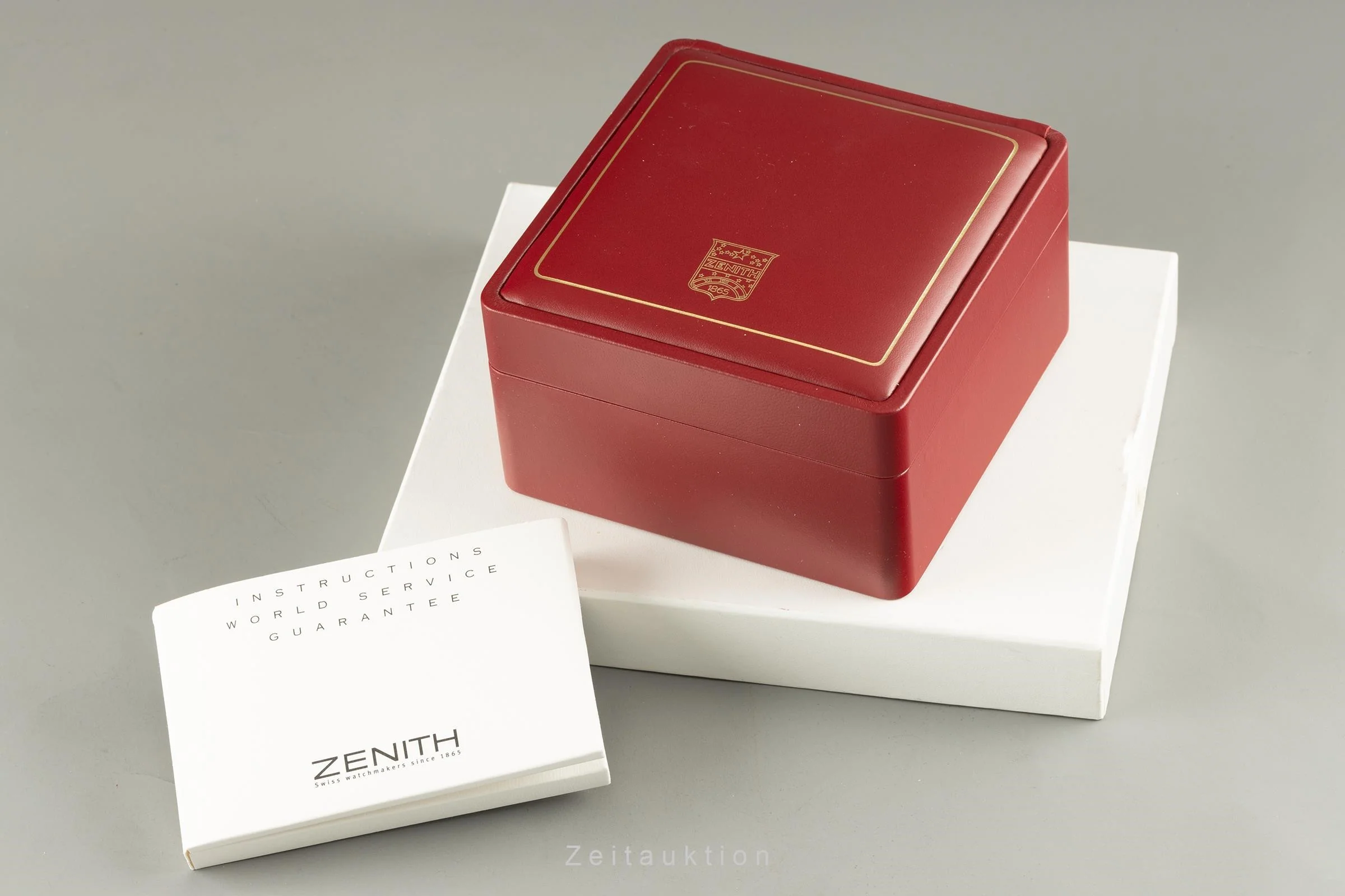 Zenith Elite platinium manual winding men's watch 39.0240.655/01  [2102164] - Image 8