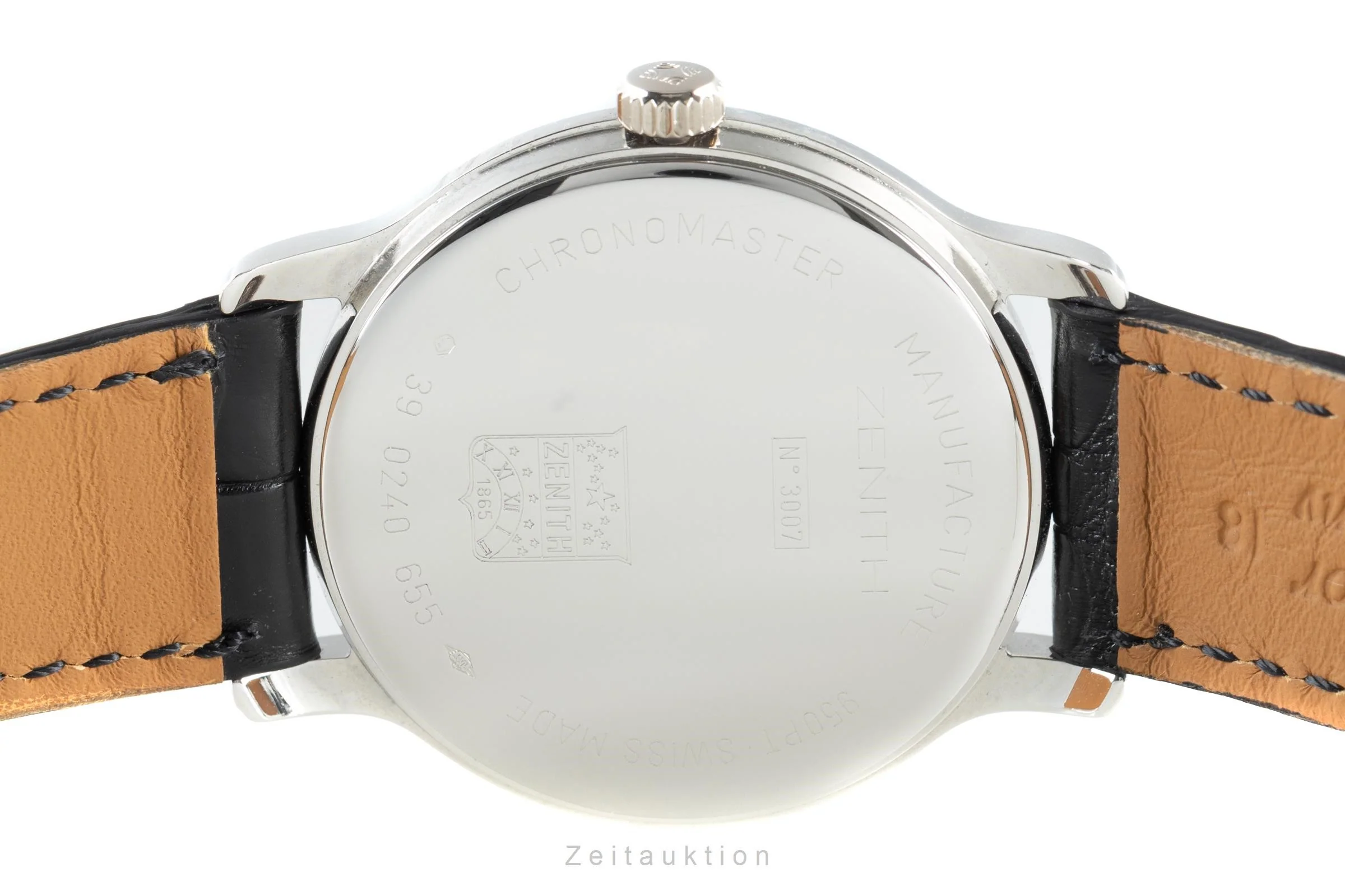 Zenith Elite platinium manual winding men's watch 39.0240.655/01  [2102164] - Image 9
