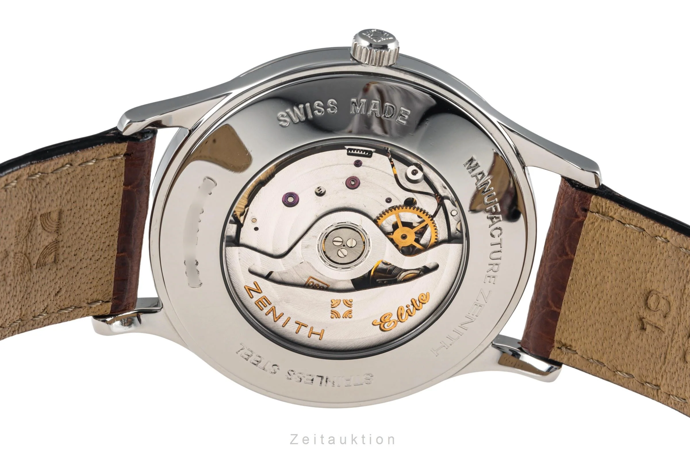Zenith Elite steel automatic men's watch 01.0125.680  [2305499] - Image 11