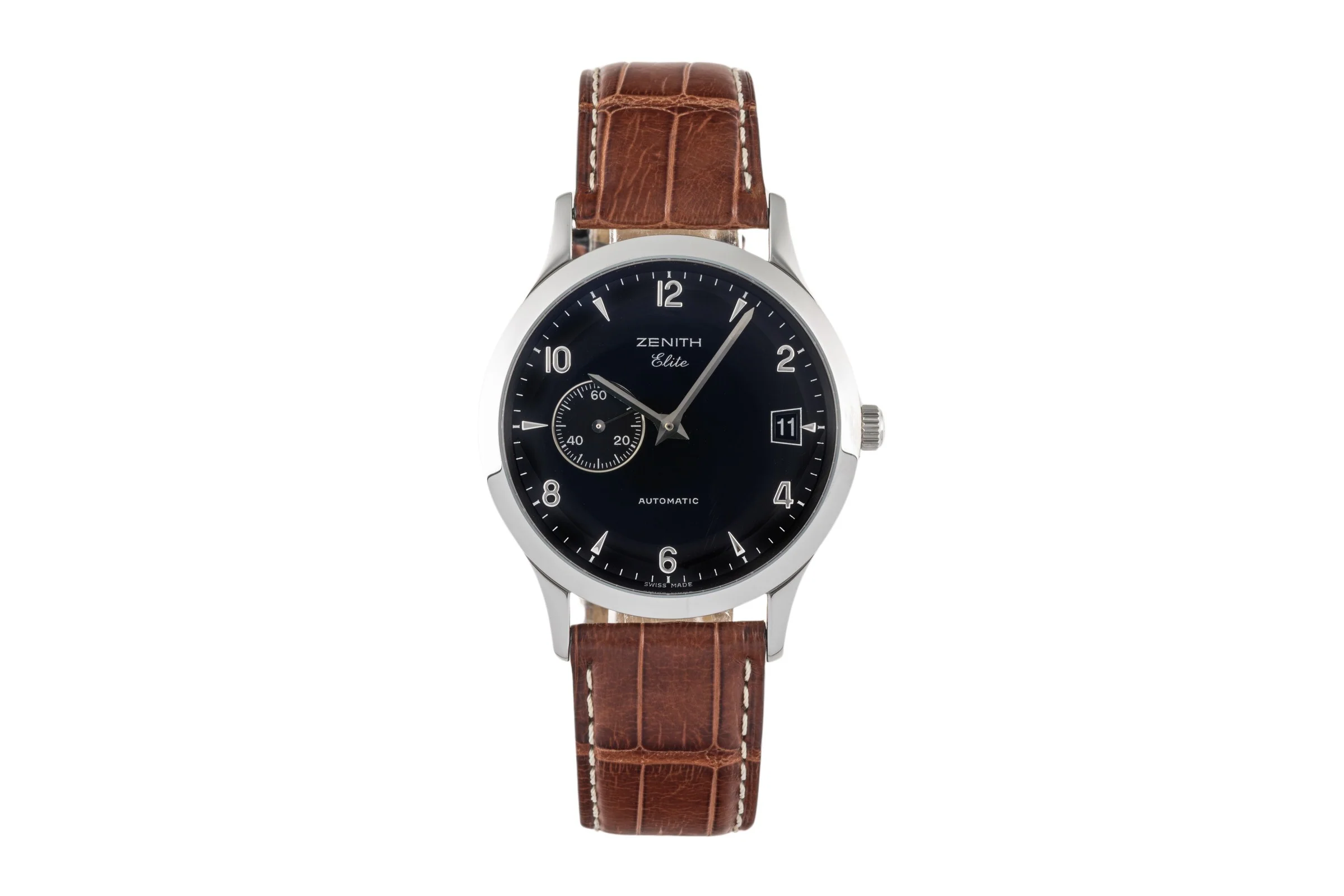 Zenith Elite steel automatic men's watch 01.0125.680  [2305499] - Image 4