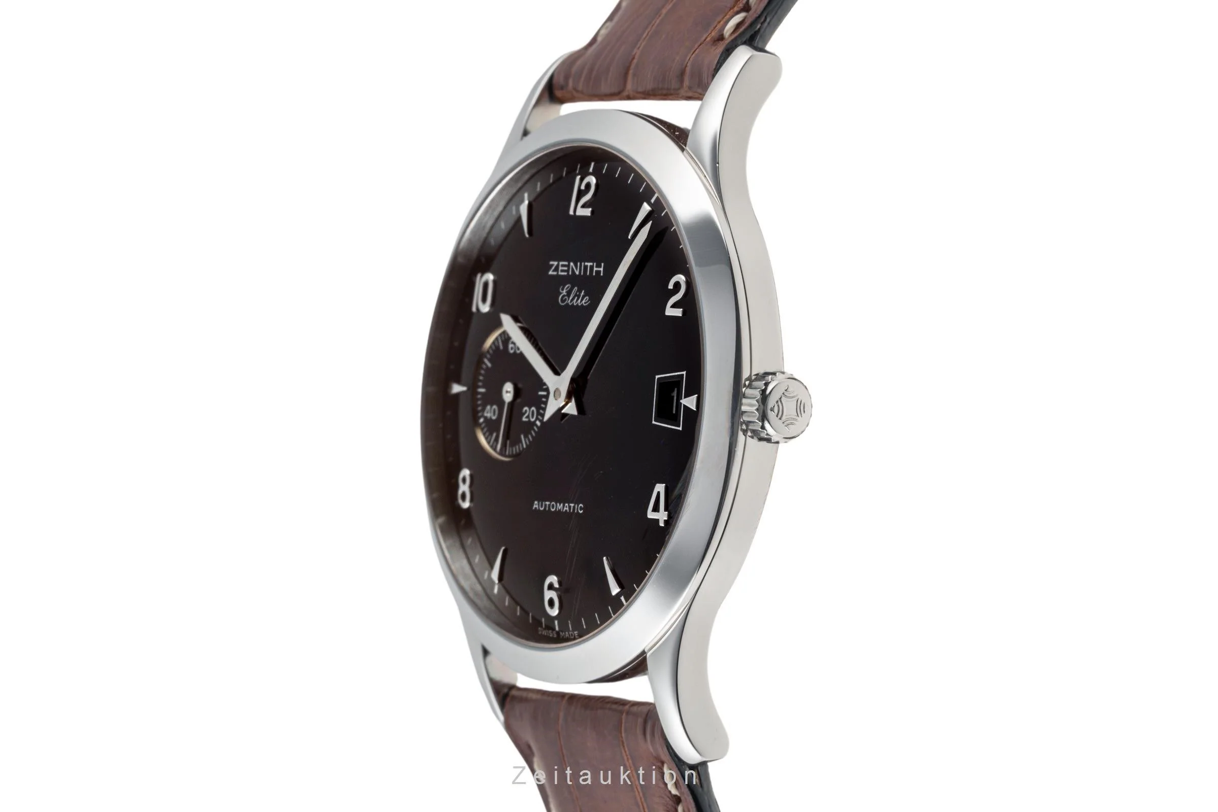 Zenith Elite steel automatic men's watch 01.0125.680  [2305499] - Image 6