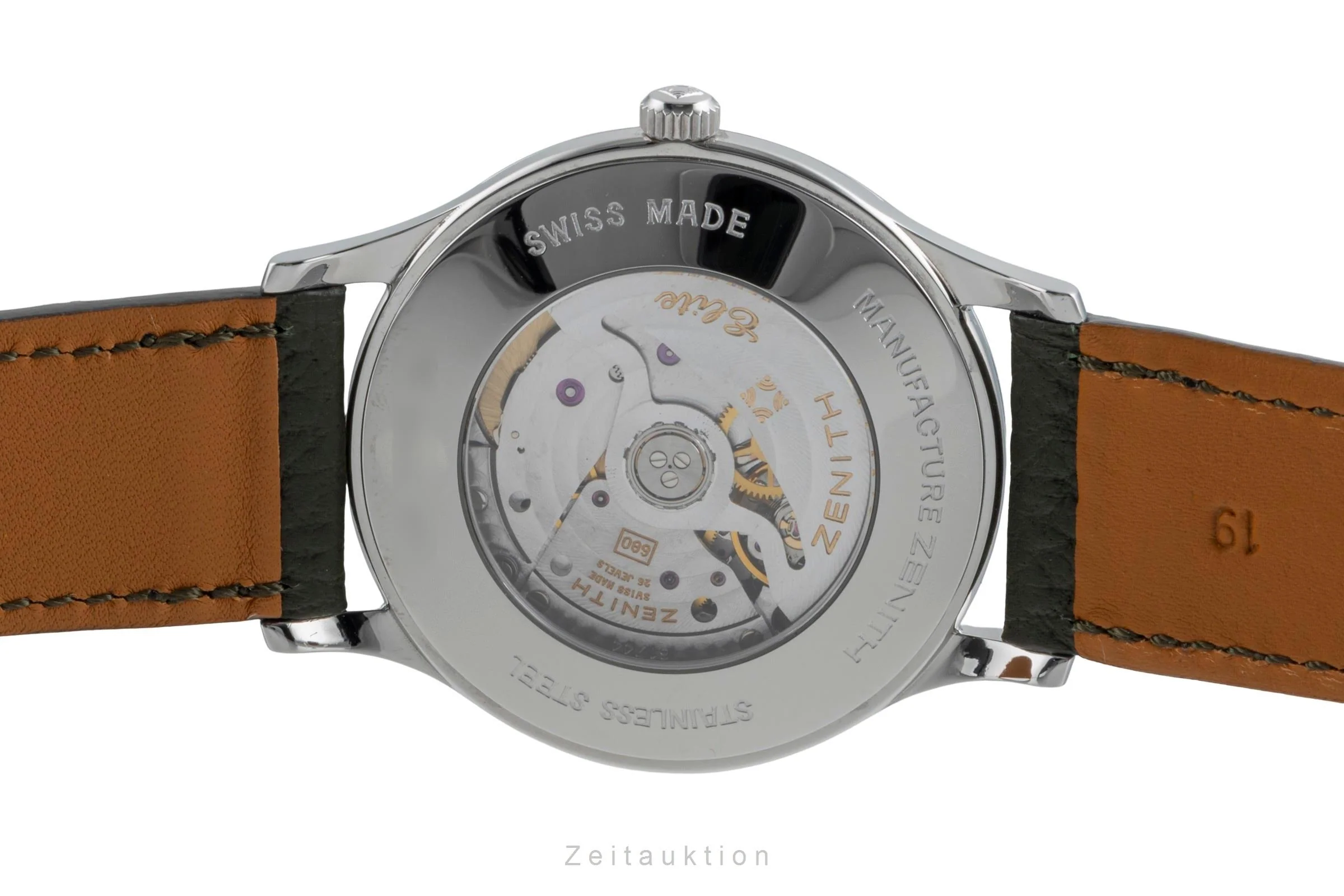Zenith Elite steel automatic men's watch 01 0125 680 LP: 6500EUR  [2506862] - Image 12