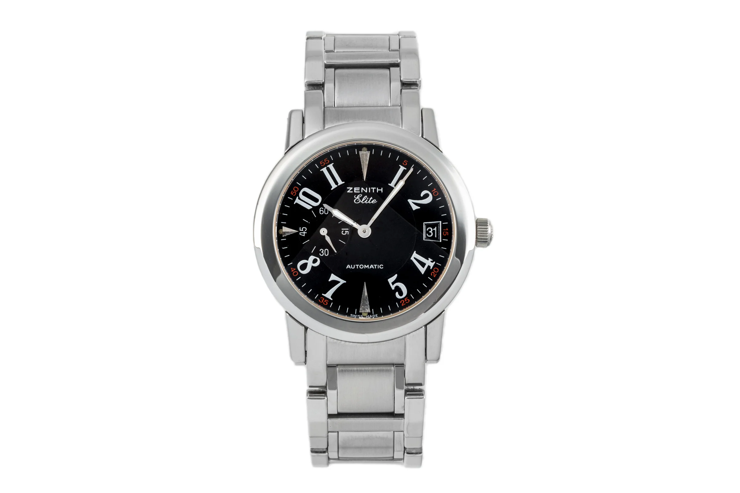 Zenith Elite steel automatic men's watch 01/02.0450.680  [2303515] - Image 4