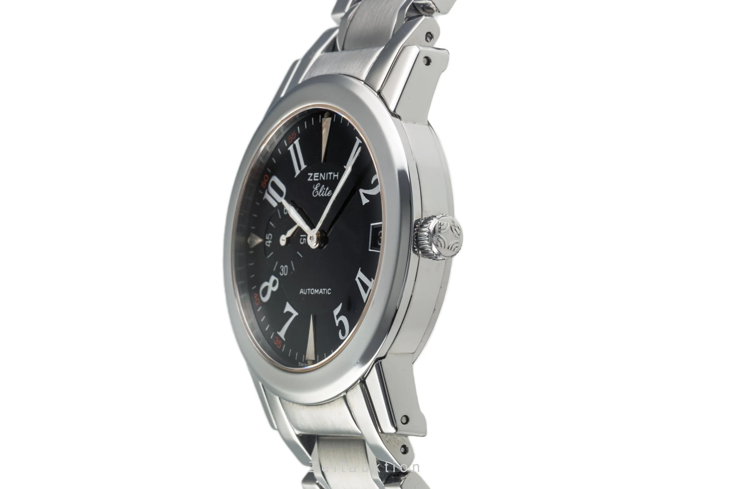 Zenith Elite steel automatic men's watch 01/02.0450.680  [2303515] - Image 6