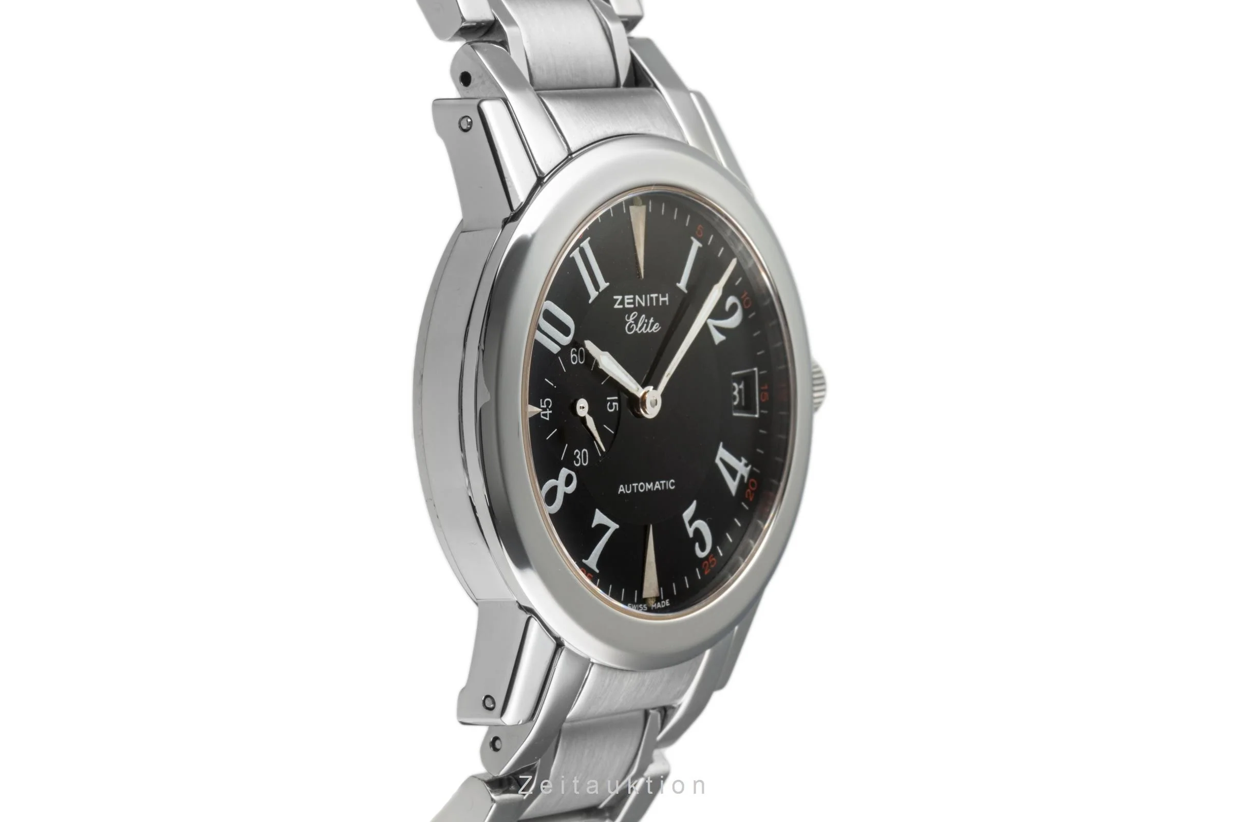 Zenith Elite steel automatic men's watch 01/02.0450.680  [2303515] - Image 7