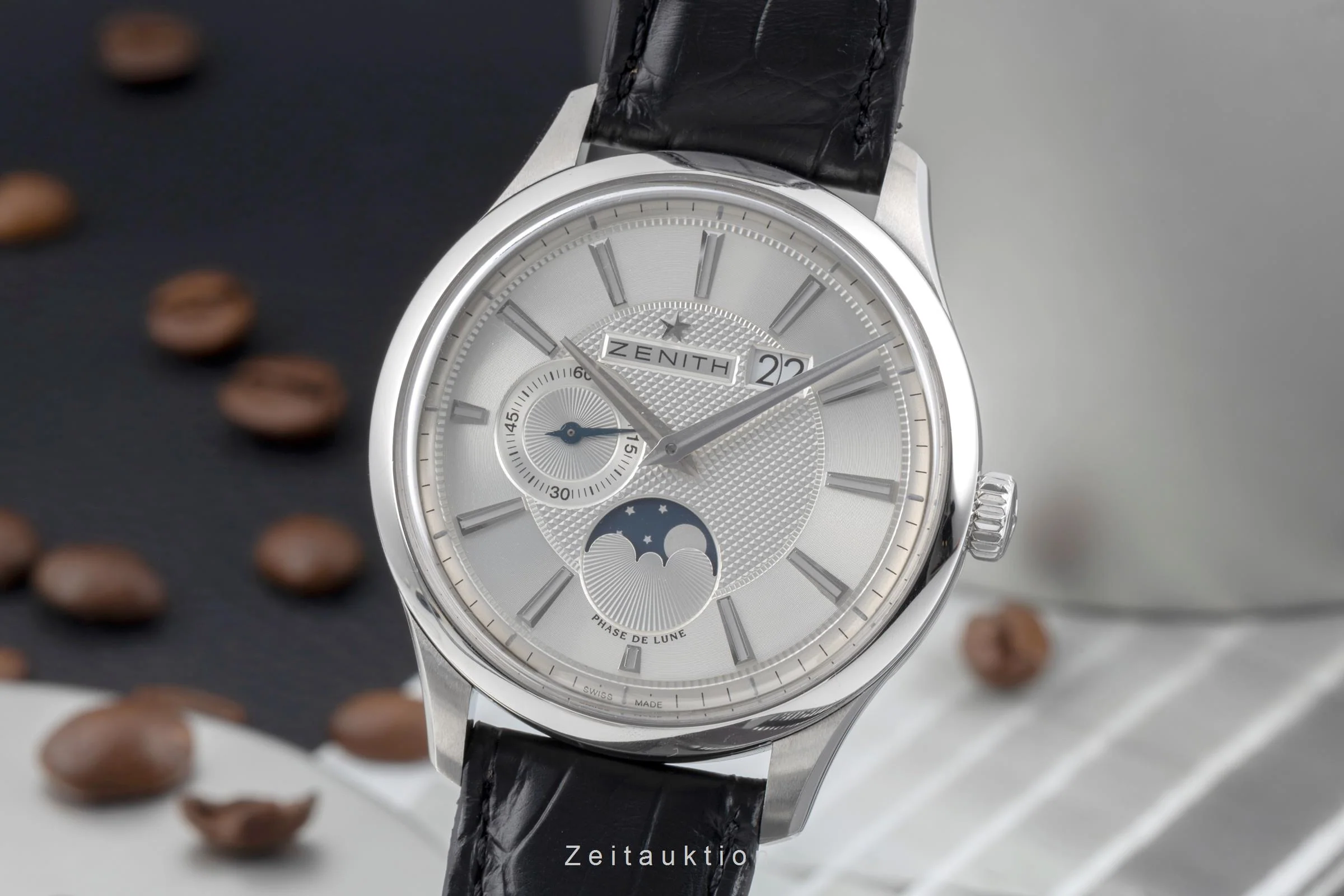 Zenith Elite steel automatic men's watch 03.2140.691 LP: 7700EUR  [2504499] - Image 2