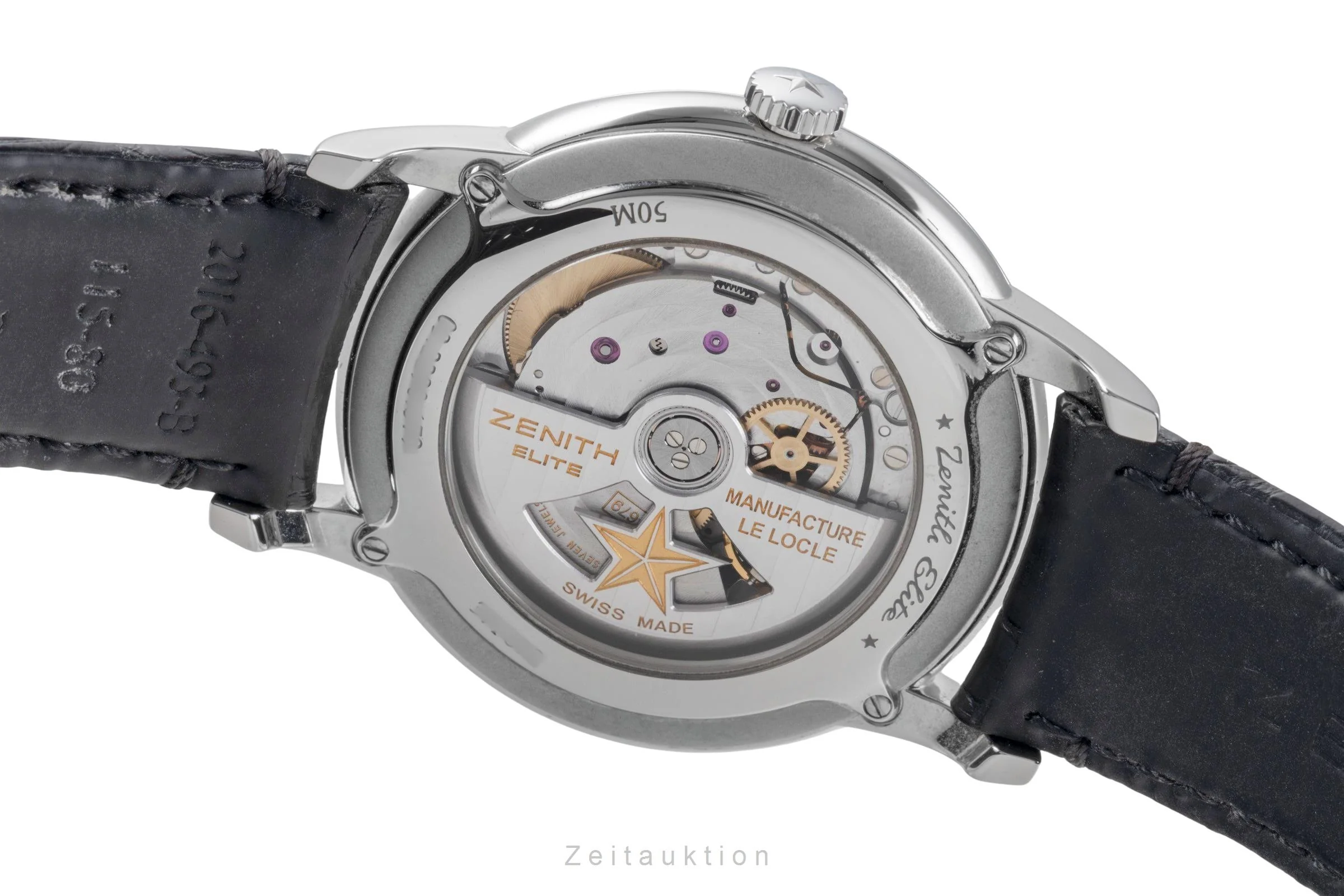 Zenith Elite steel automatic men's watch 03.2290.679/26.C493  [2506232] - Image 12