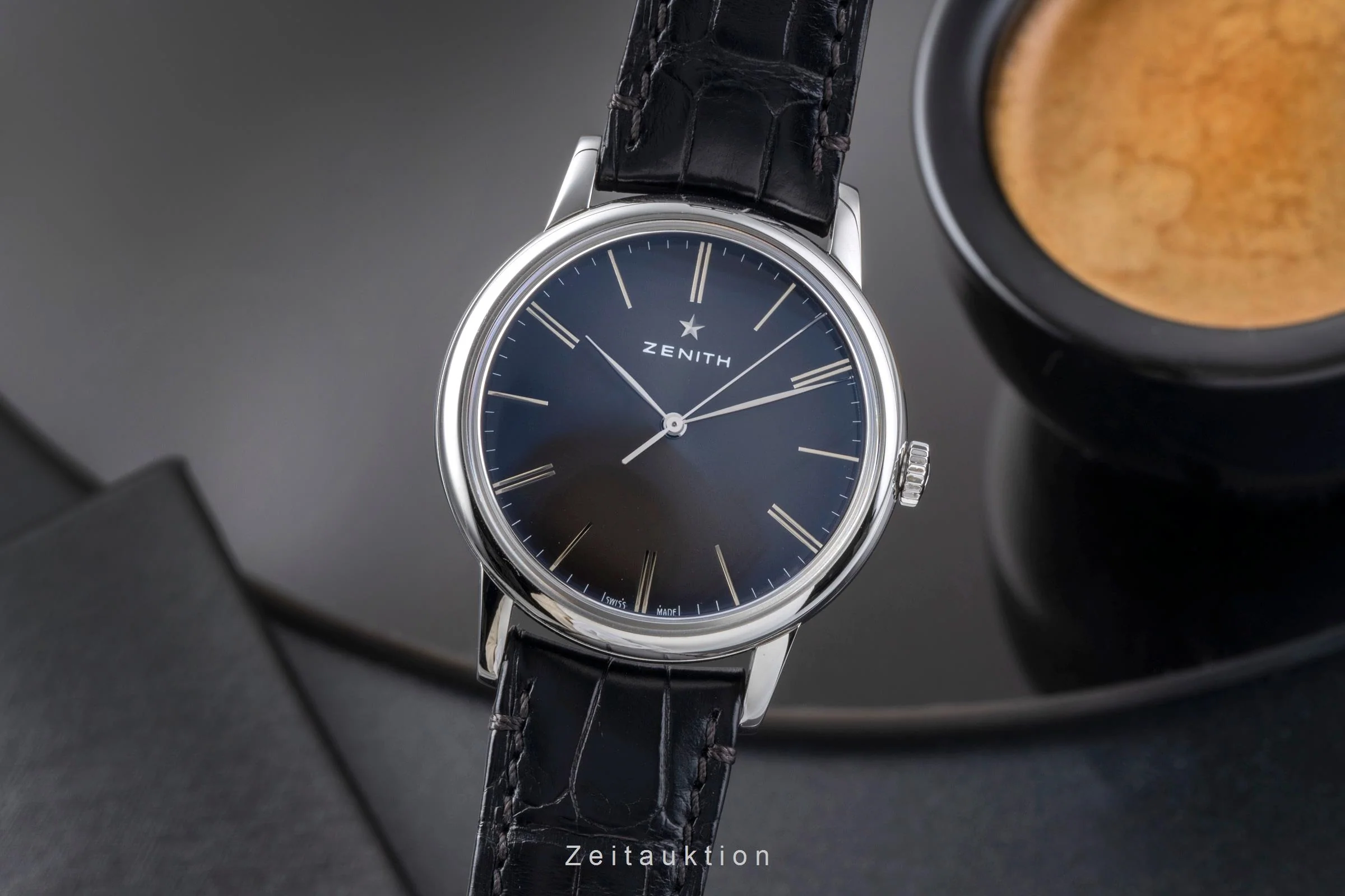 Zenith Elite steel automatic men's watch 03.2290.679/26.C493  [2506232] - Image 2