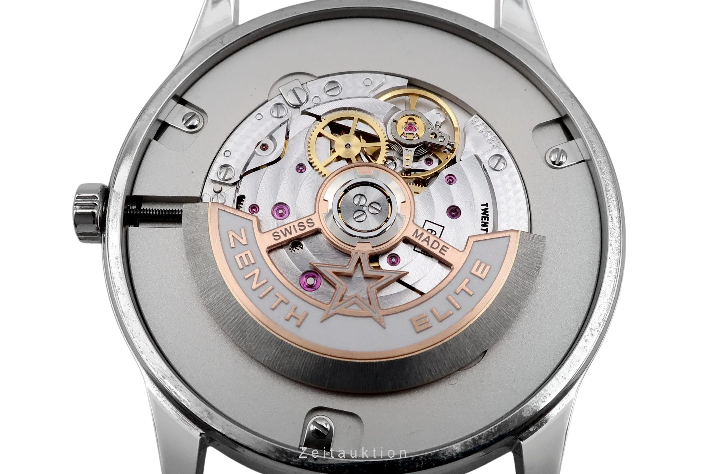 Zenith Elite steel automatic men's watch 3.3100.670/02.C922 LP: 6400EUR  [2502765] - Image 16