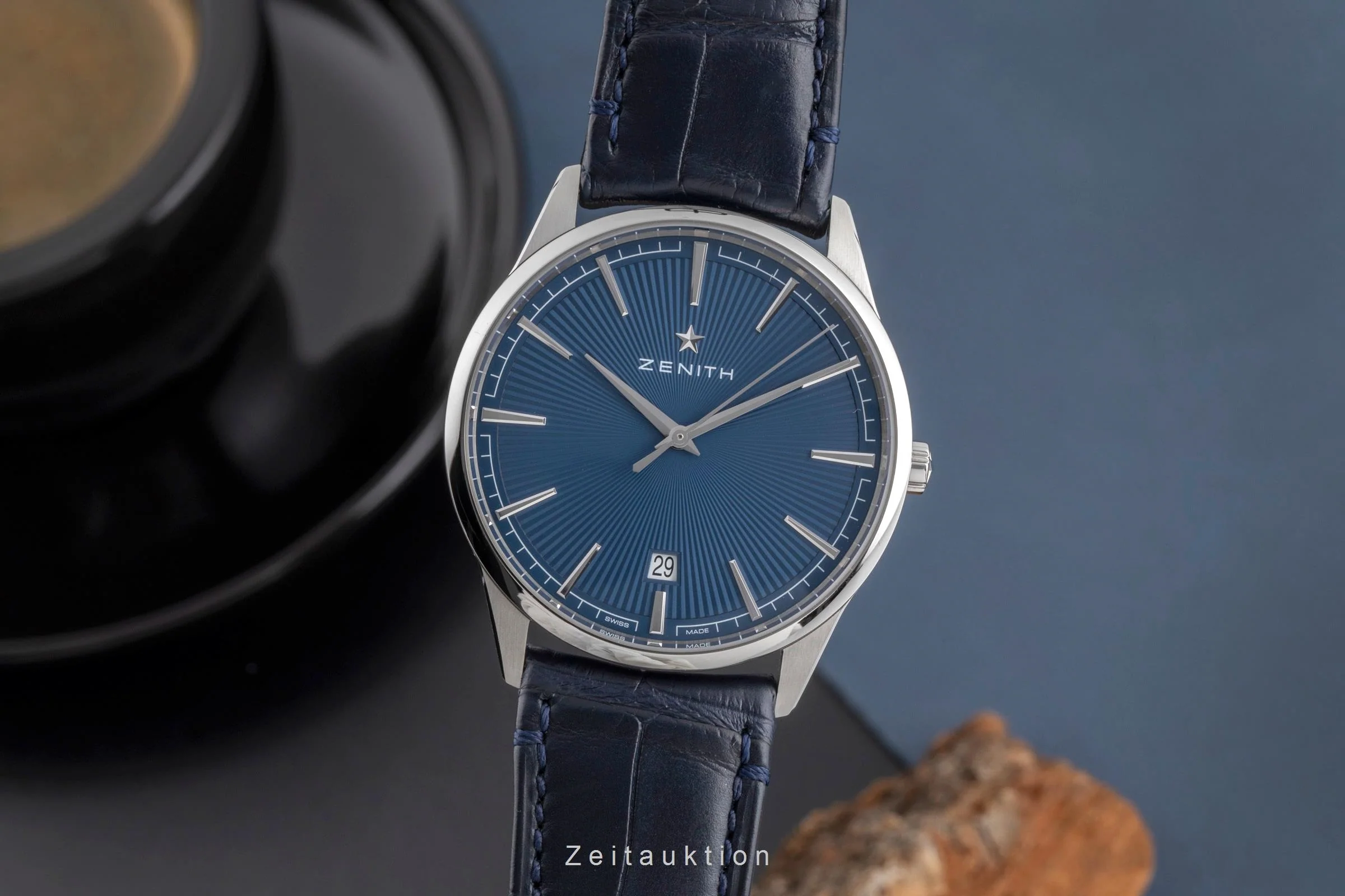 Zenith Elite steel automatic men's watch 3.3100.670/02.C922 LP: 6400EUR  [2502765] - Image 2