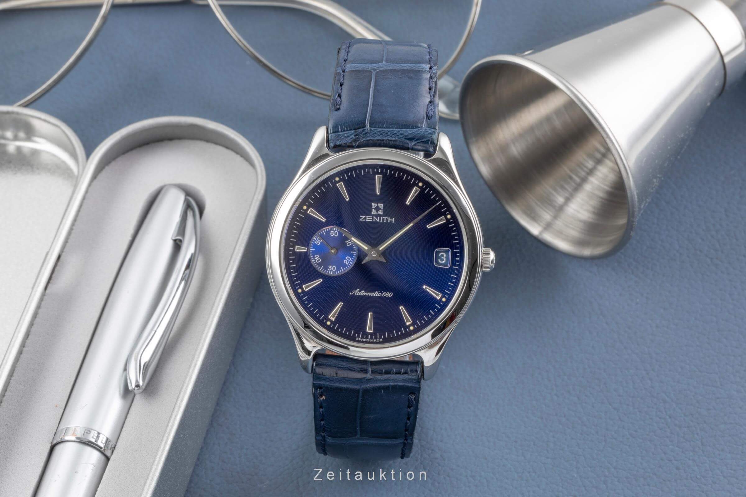 Zenith Elite steel automatic men's watch 90/01.0040.680  [2502104] - Image 4