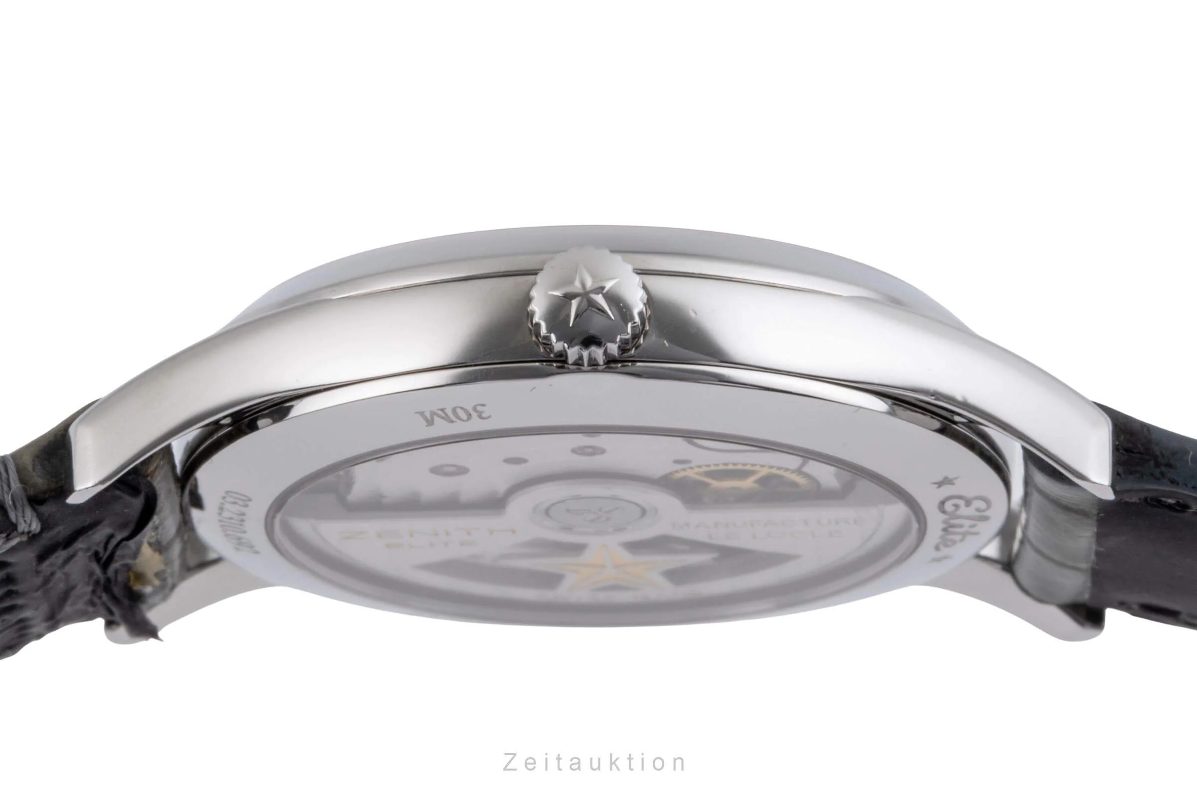 Zenith Elite steel automatic women's watch 03.2310.692  [2406401] - Image 11