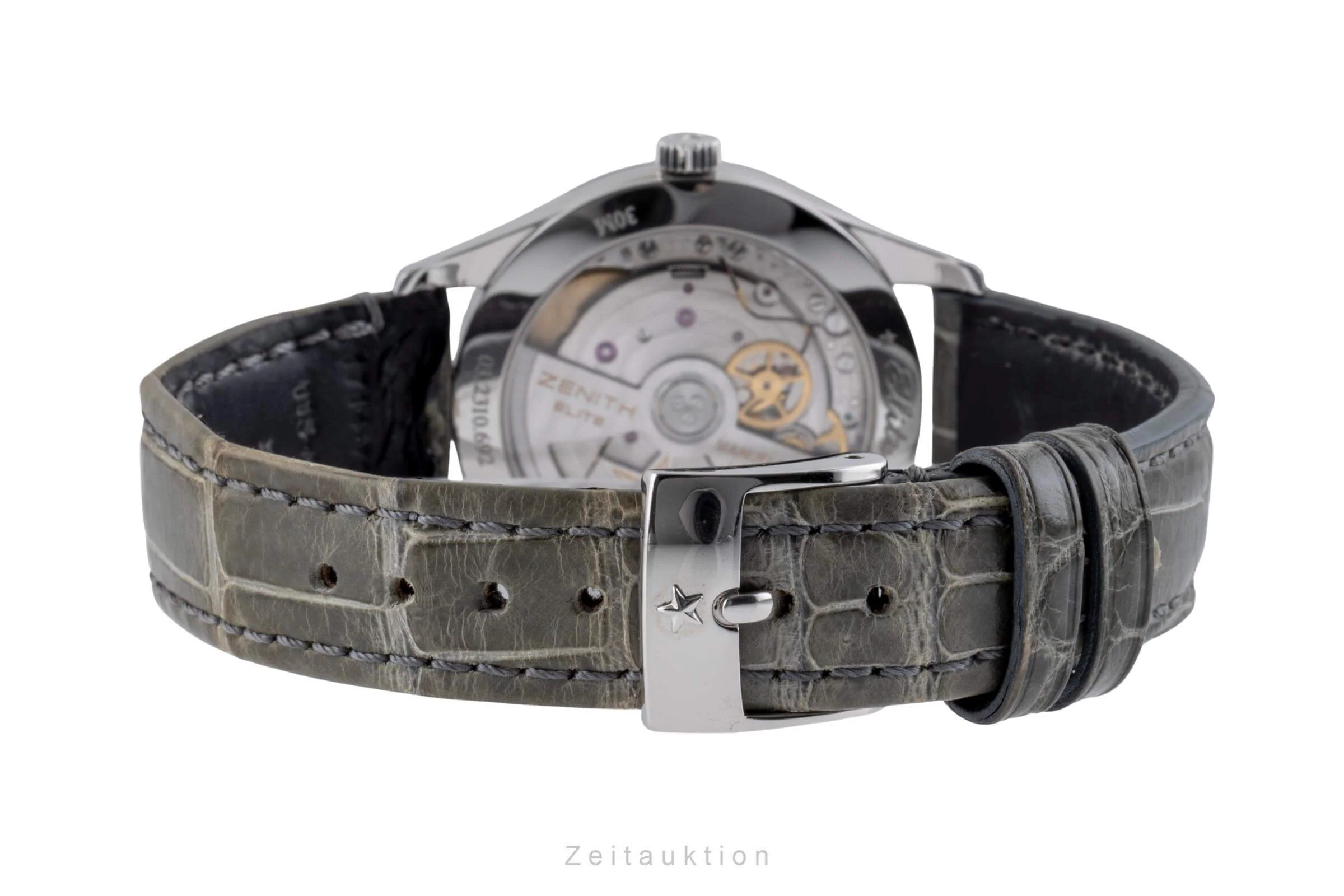 Zenith Elite steel automatic women's watch 03.2310.692  [2406401] - Image 12