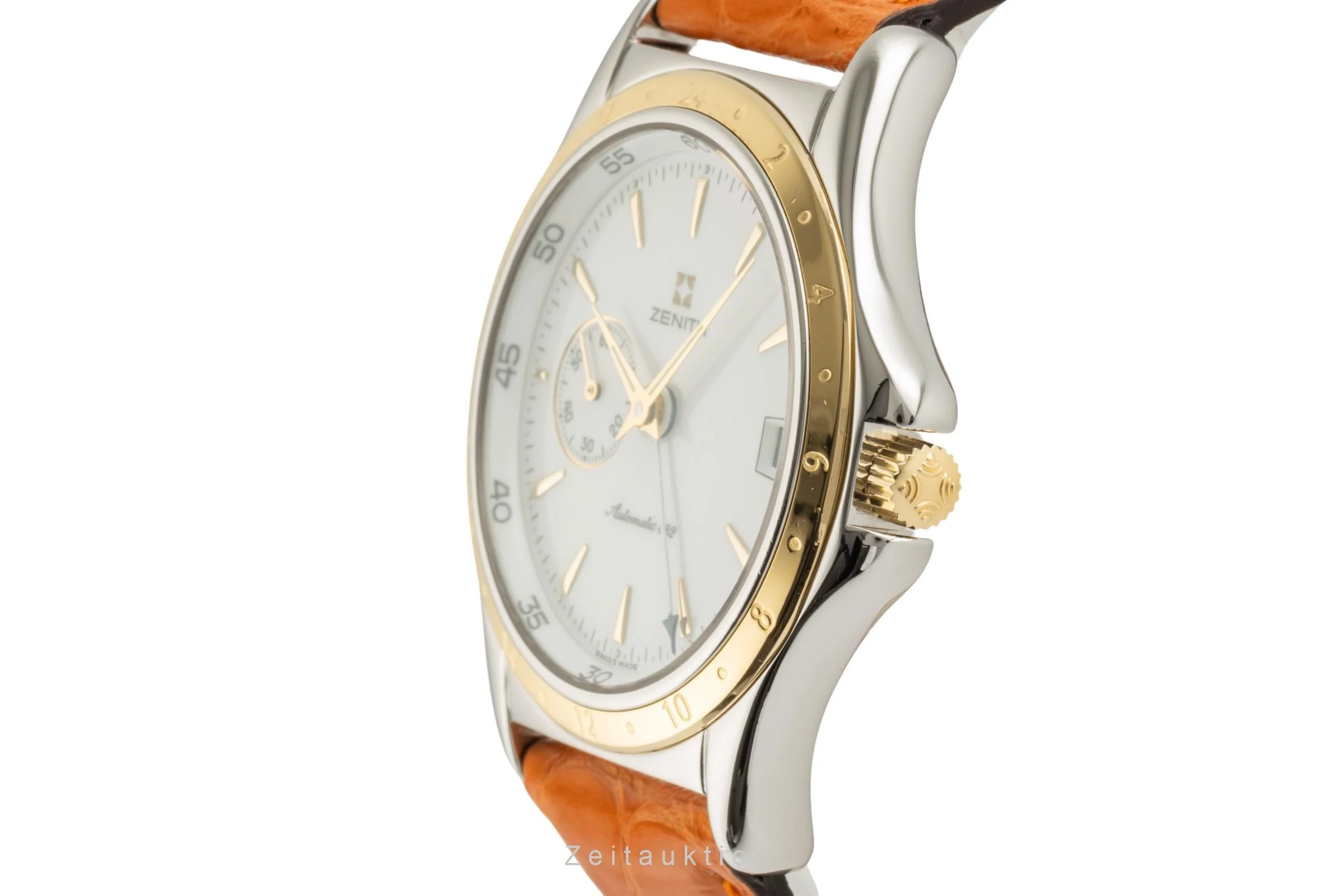 Zenith Elite steel / gold automatic men's watch 90/410030.682  [2400374] - Image 6