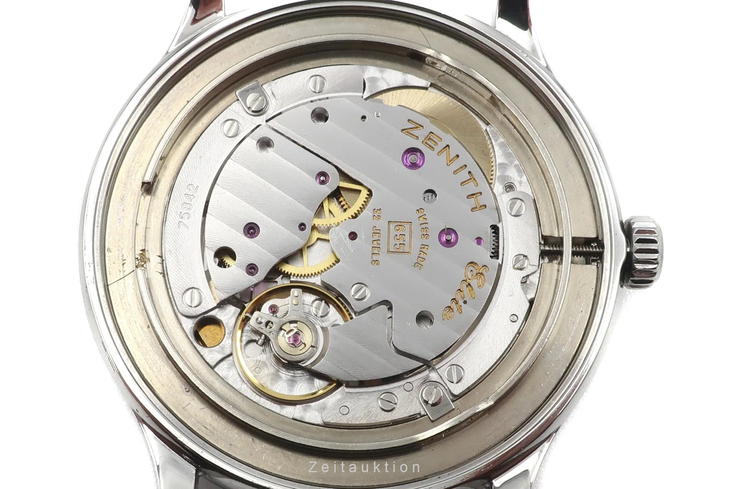 Zenith Elite steel manual winding men's watch 01.1125.655  [2111194] - Image 11