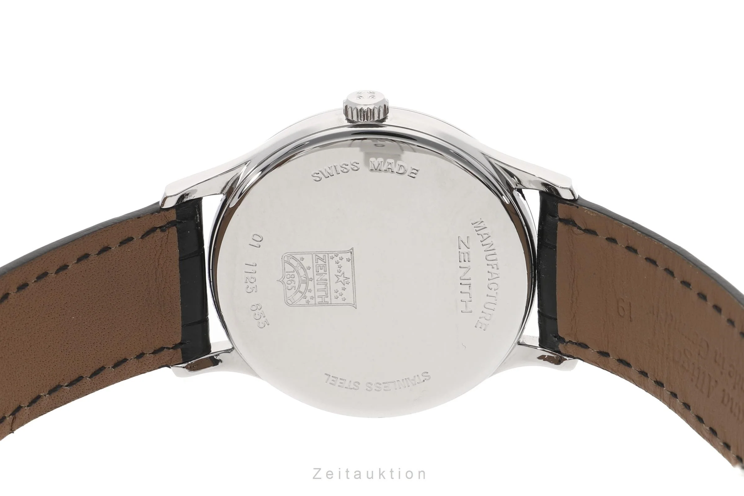 Zenith Elite steel manual winding men's watch 01.1125.655  [2111194] - Image 12