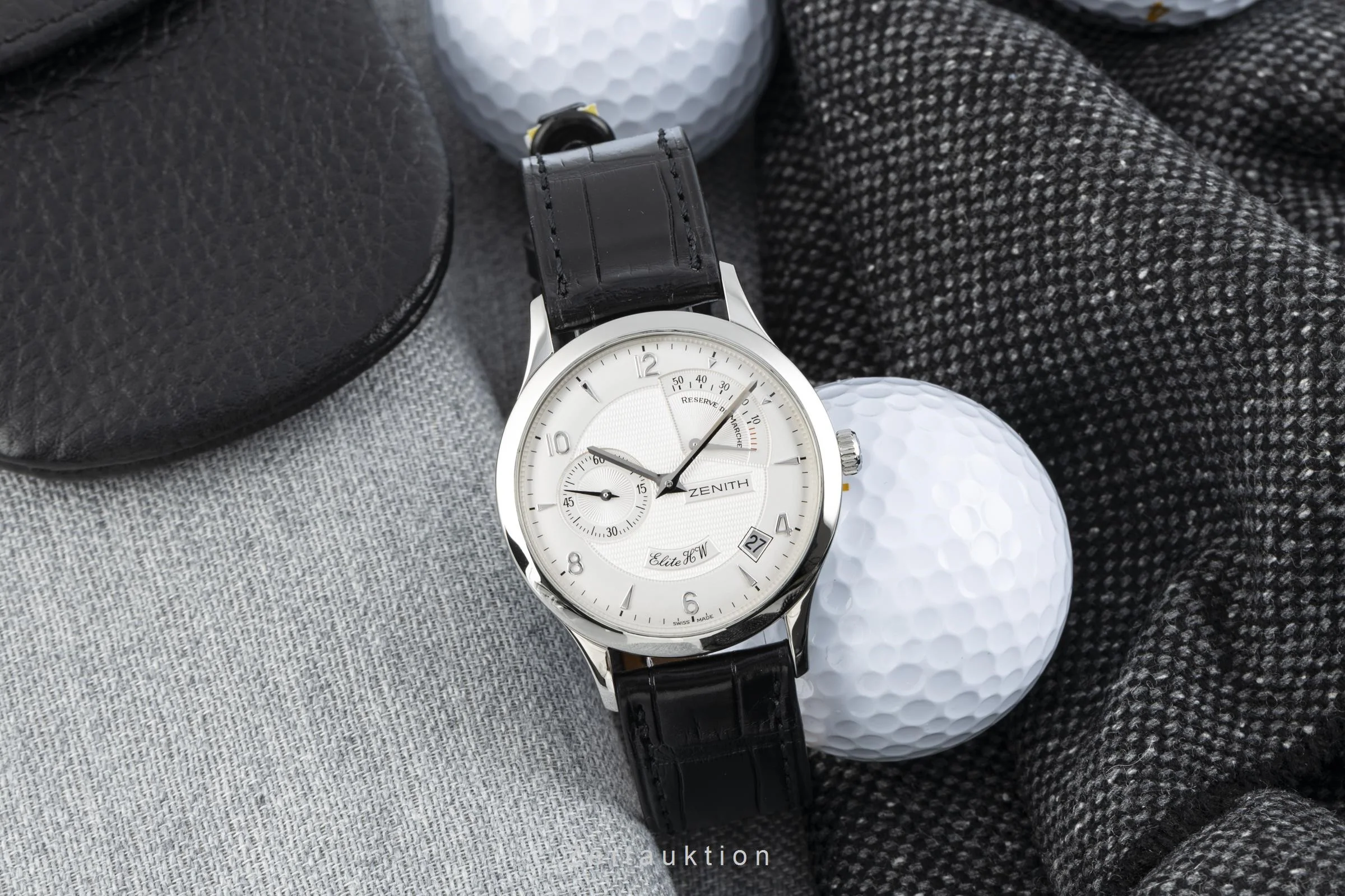 Zenith Elite steel manual winding men's watch 01.1125.655  [2111194] - Image 3