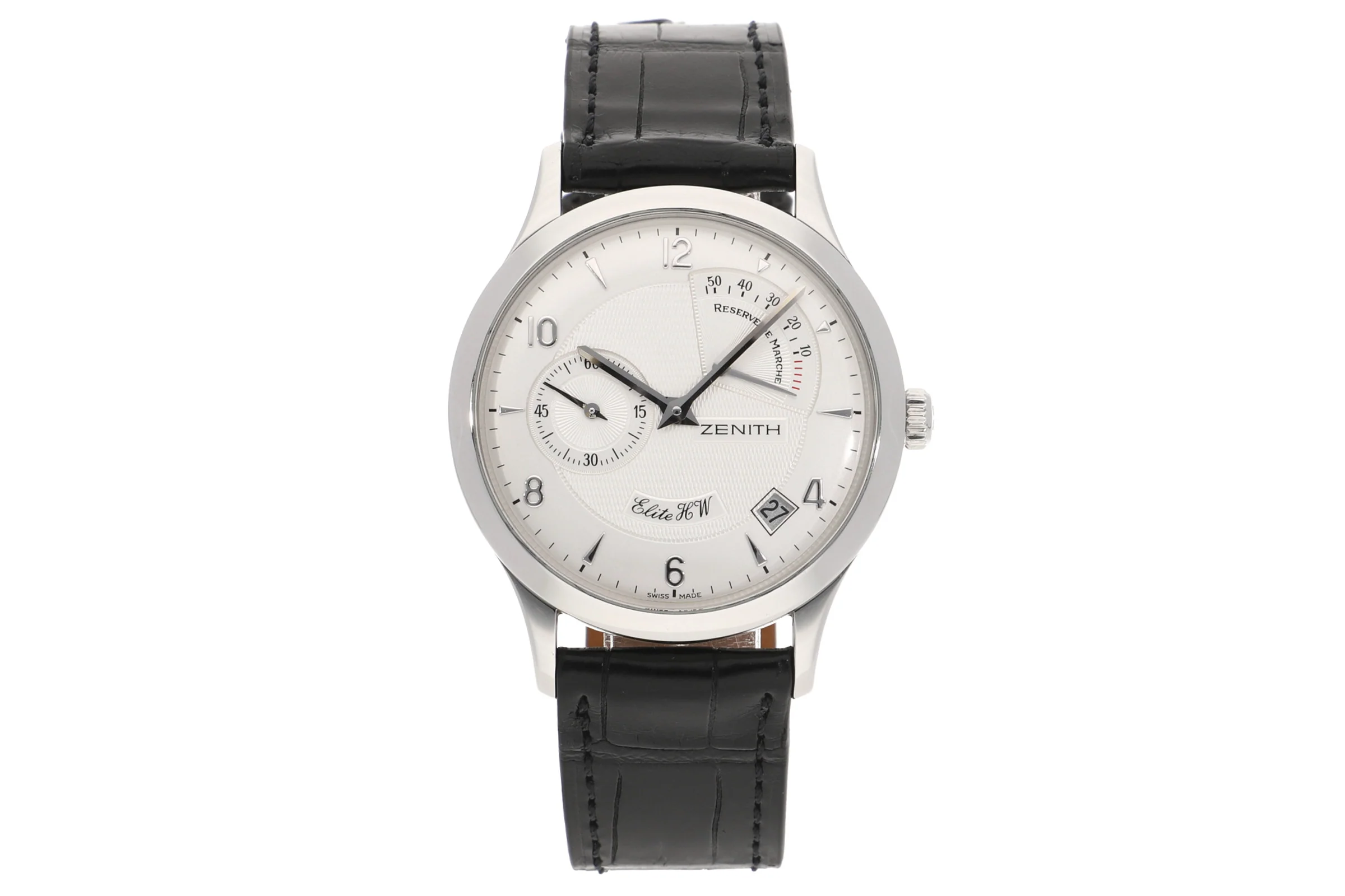 Zenith Elite steel manual winding men's watch 01.1125.655  [2111194] - Image 4