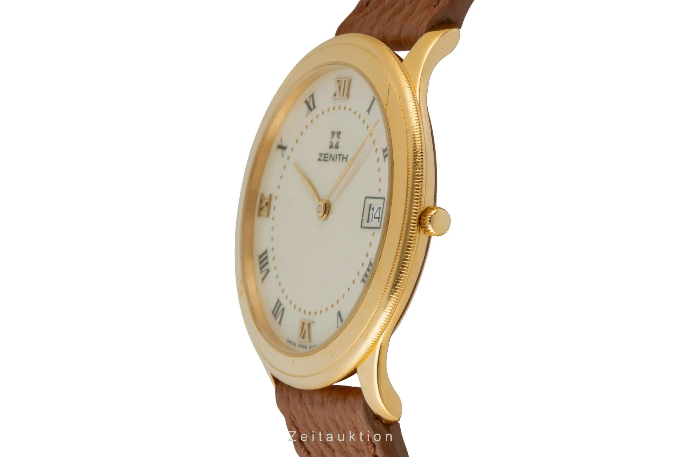 Zenith gilt-brass quartz men's watch 27.0100.385  [2600063] - Image 7