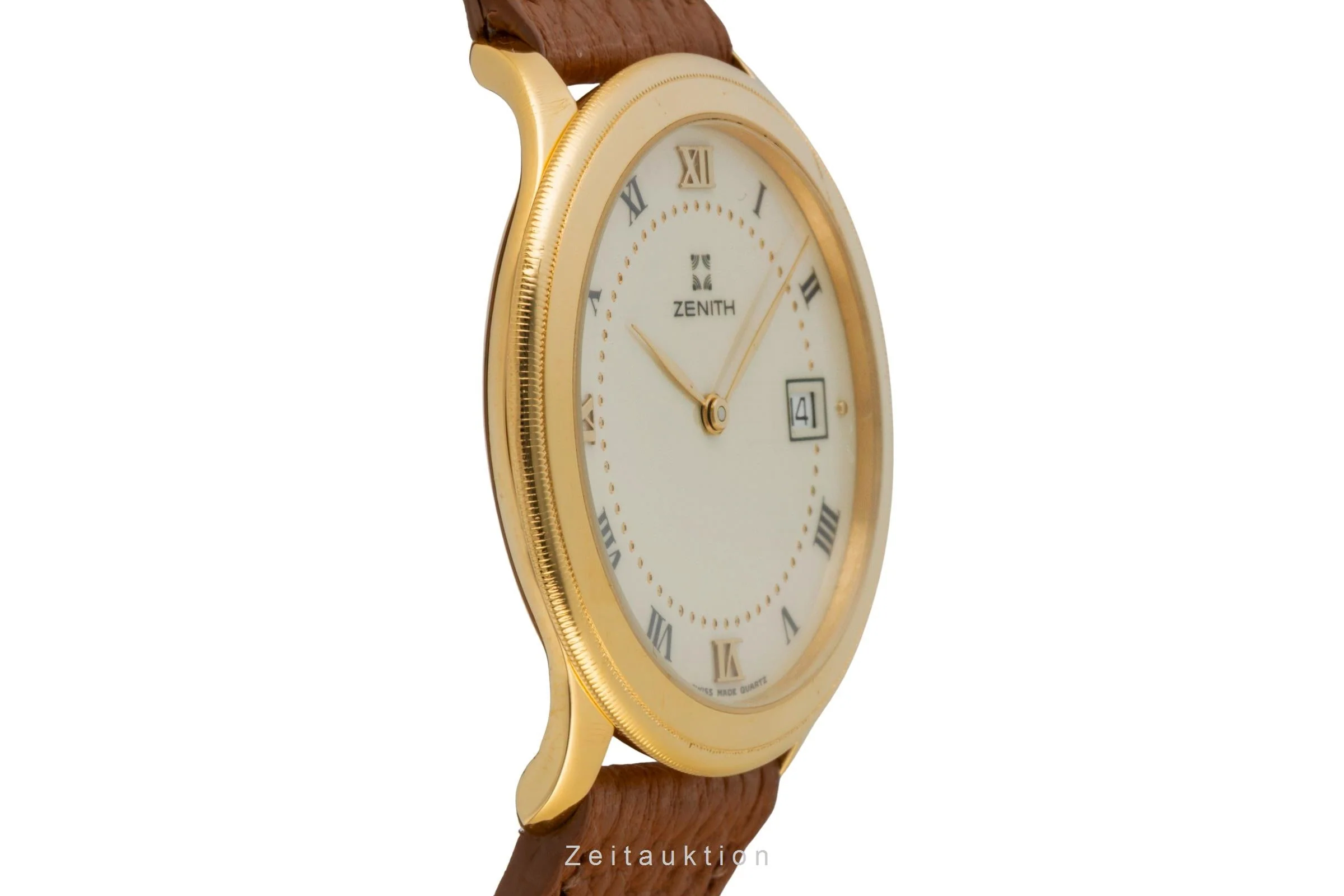 Zenith gilt-brass quartz men's watch 27.0100.385  [2600063] - Image 8