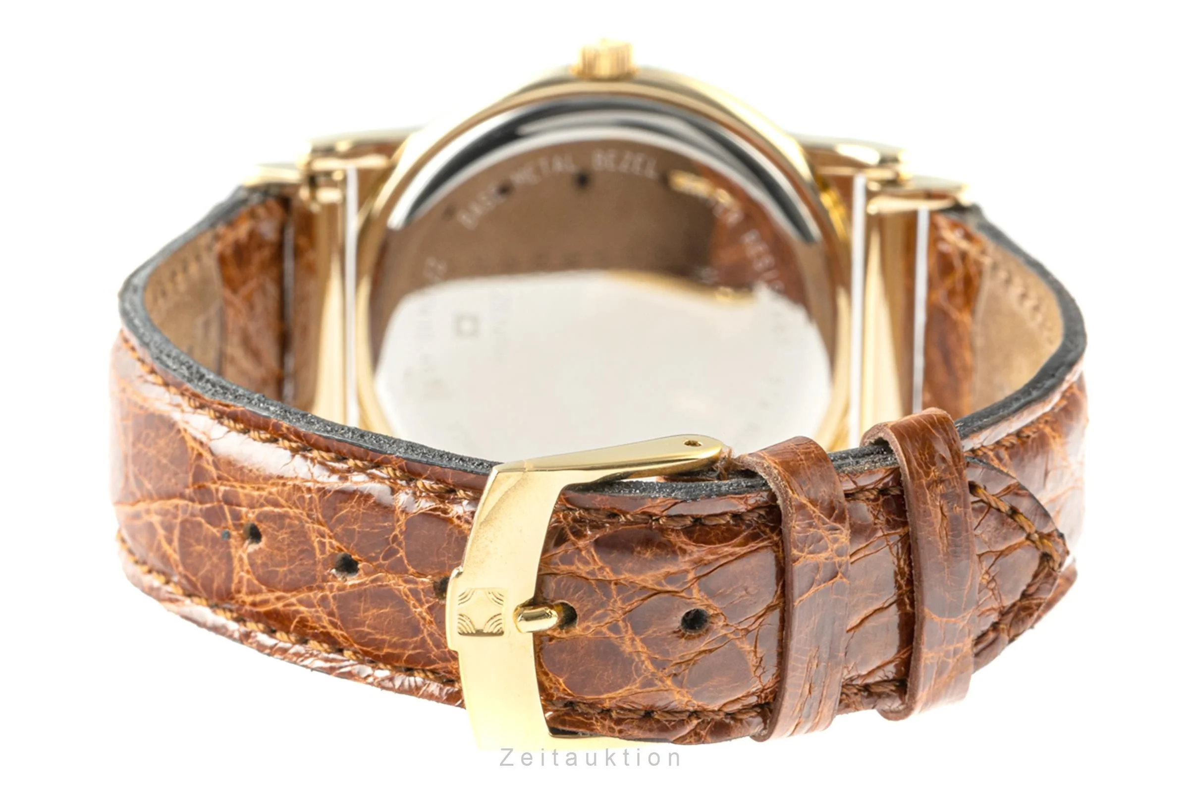 Zenith gold-plated automatic men's watch 27-0410-467  [2205416] - Image 11