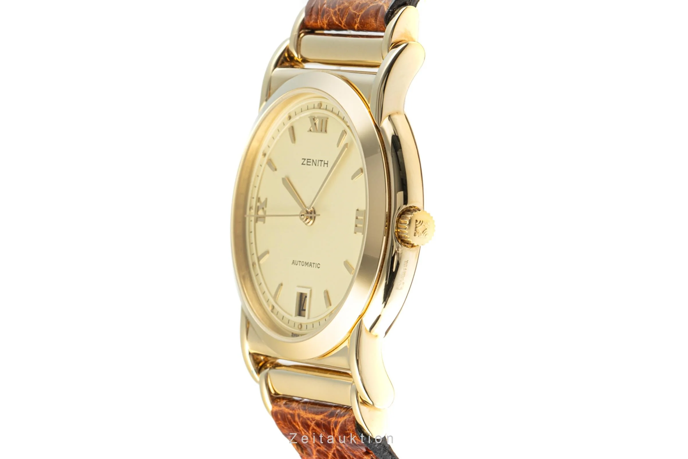 Zenith gold-plated automatic men's watch 27-0410-467  [2205416] - Image 6