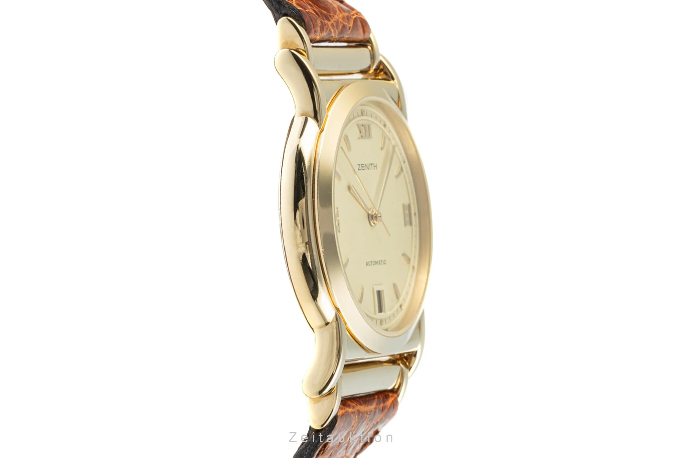 Zenith gold-plated automatic men's watch 27-0410-467  [2205416] - Image 7