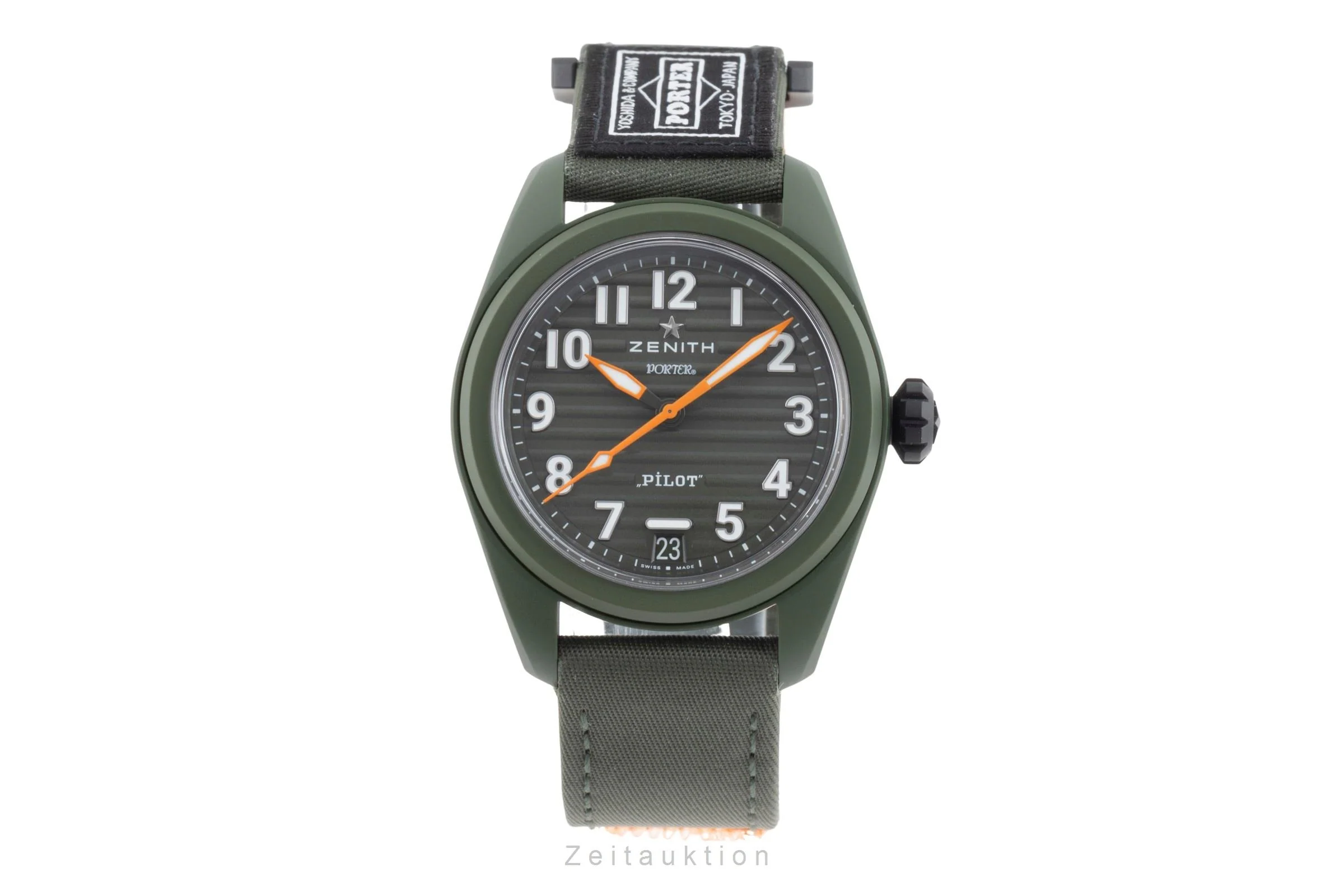 Zenith Pilot ceramic automatic men's watch 49.4001.3620/63.I001 LP: 12000EUR Limited  [2504677] - Image 5