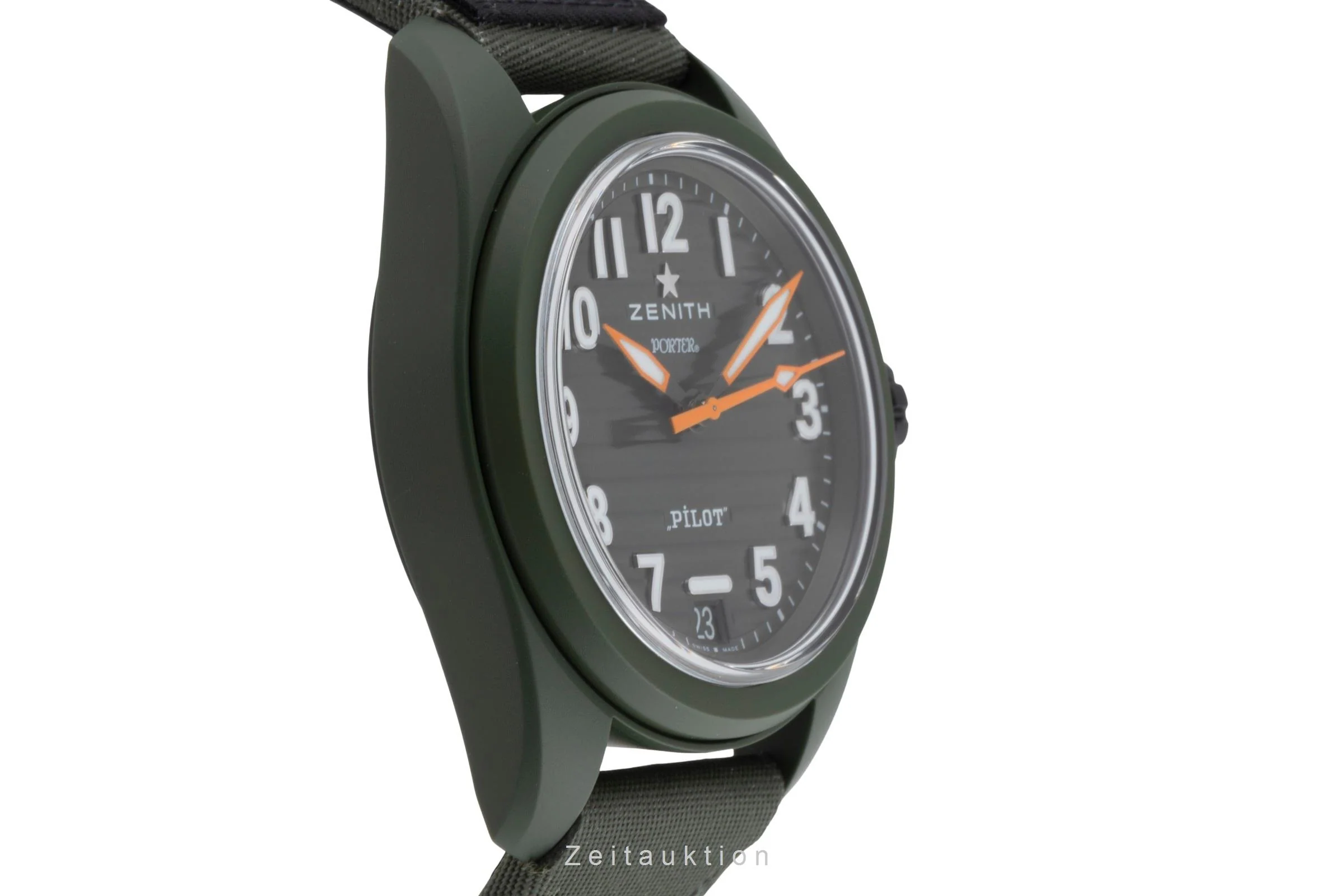Zenith Pilot ceramic automatic men's watch 49.4001.3620/63.I001 LP: 12000EUR Limited  [2504677] - Image 8